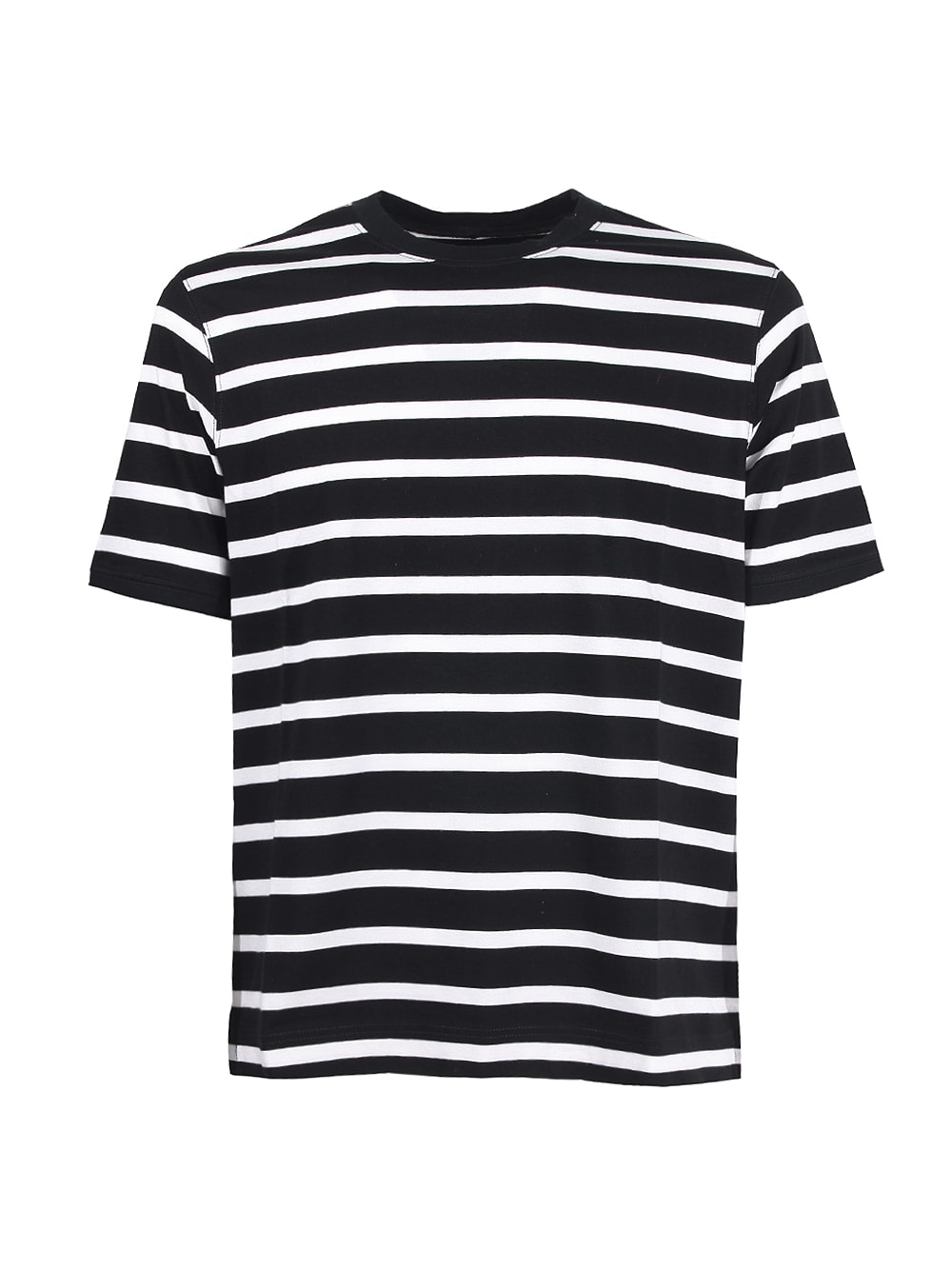 Circolo 1901 Short-sleeved Striped Crew Neck T-shirt