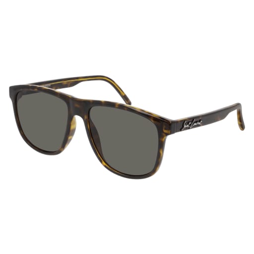 Saint Laurent 19yt47q0a In Havana Havana Grey