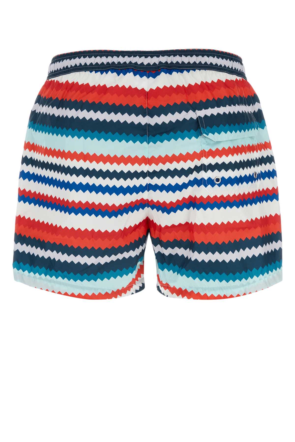 Shop Missoni Printed Polyester Swimming Shorts In Sm98q