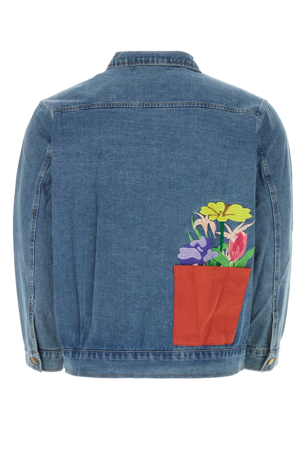 Shop Kidsuper Denim Jacket In Blue