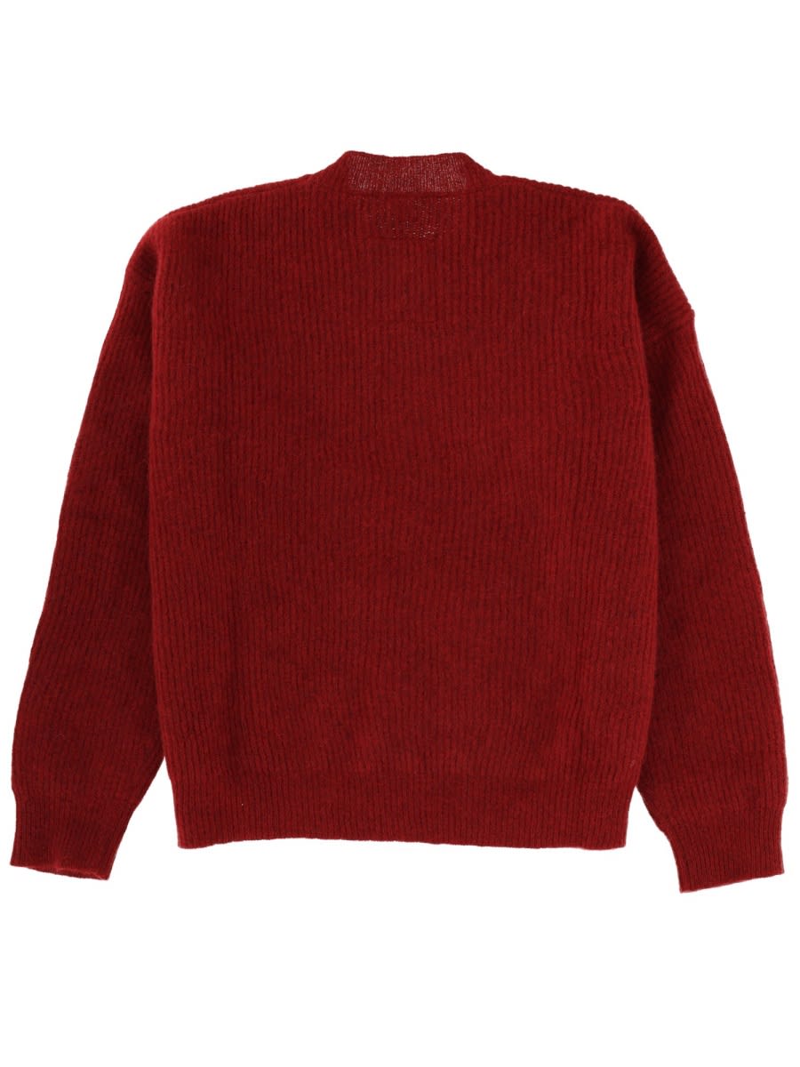Uma Wang Wool Sweater In Red
