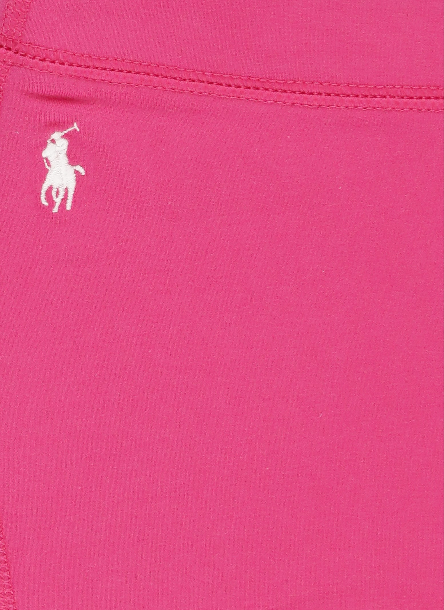 Shop Ralph Lauren Leggings With Pony Logo In Fuchsia