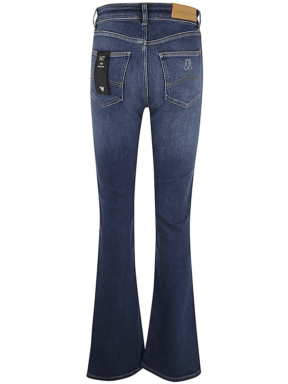 Shop Emporio Armani 5 Pockets Pack In Medium Denim Blue