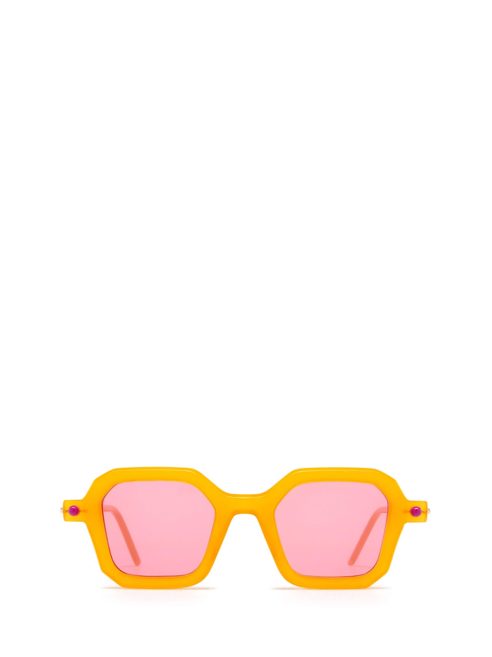 Kuboraum P9 Orange & Face Powder Sunglasses