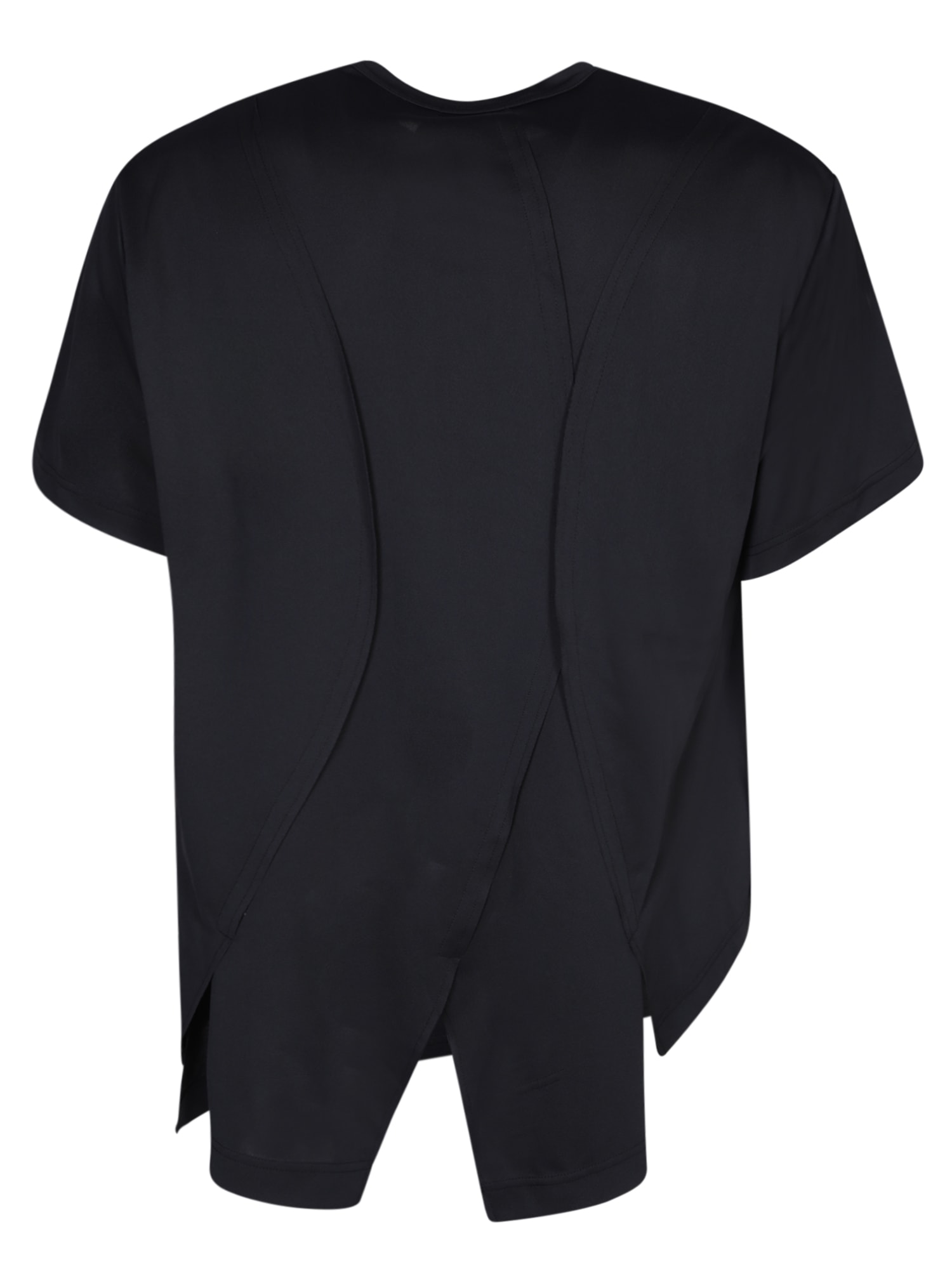 Shop Comme Des Garçons Homme Deux Black Cotton T-shirt