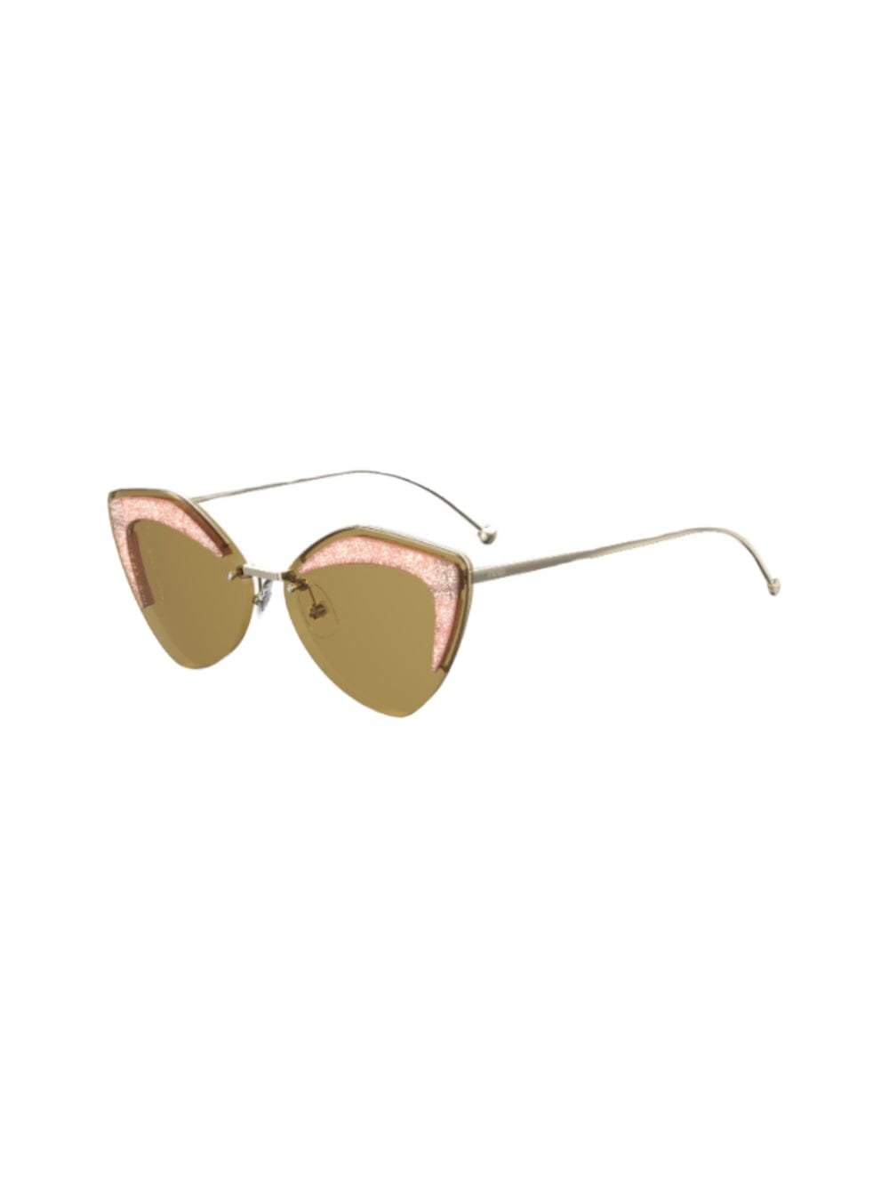 Fendi Eyewear Ff 0355 - Gold Sunglasses