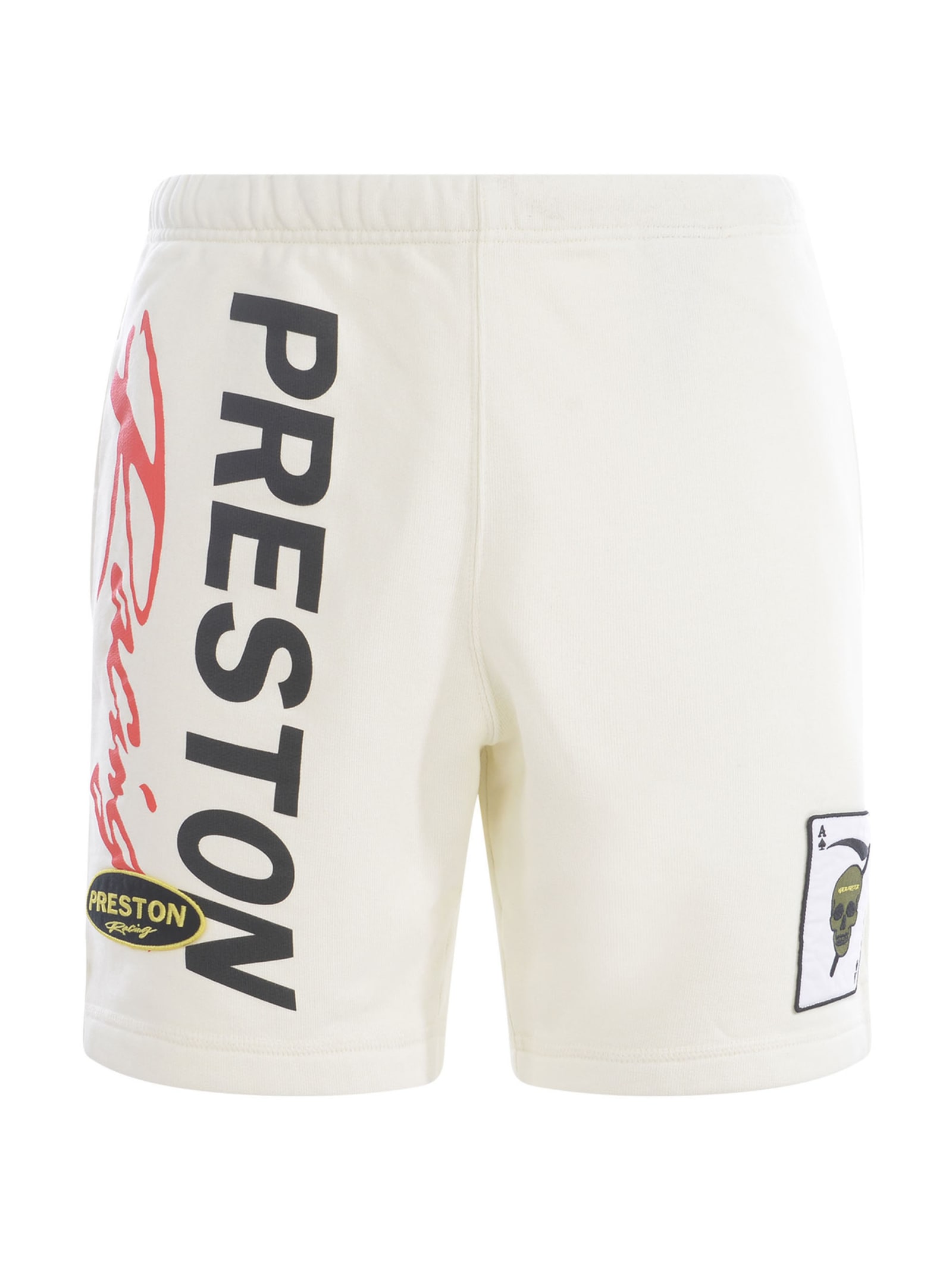 HERON PRESTON SHORTS HERON PRESTON PRESTON RACING IN COTTON