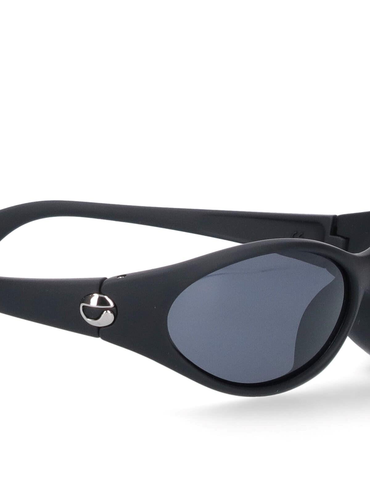 Coperni Cycling Sunglasses In Black