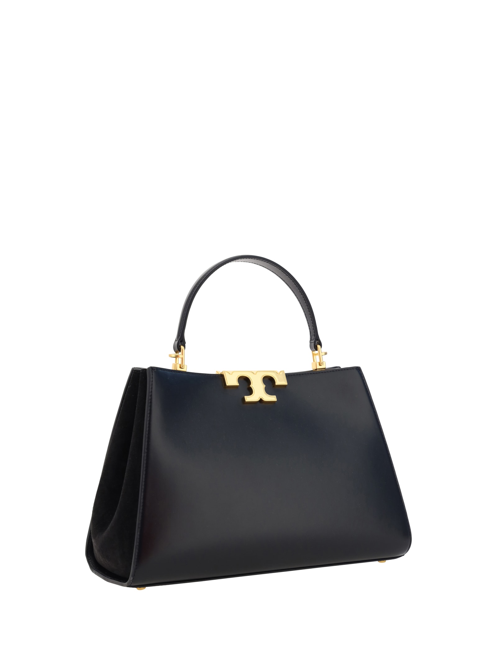 Tory Burch Eleanor Satchel Crossbody In Black