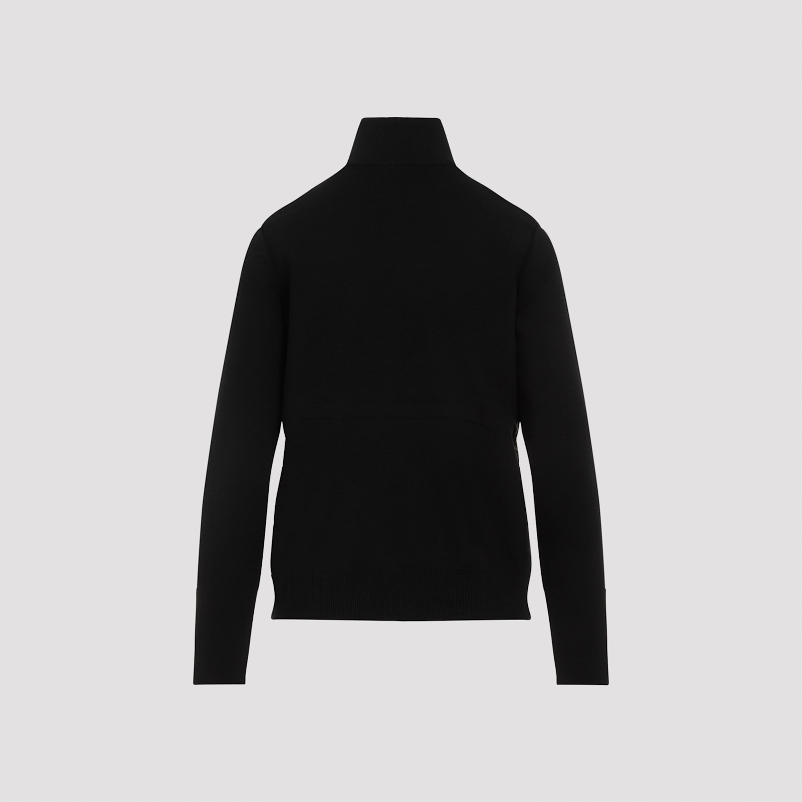 Shop Moncler Cardigan Tricot In Black