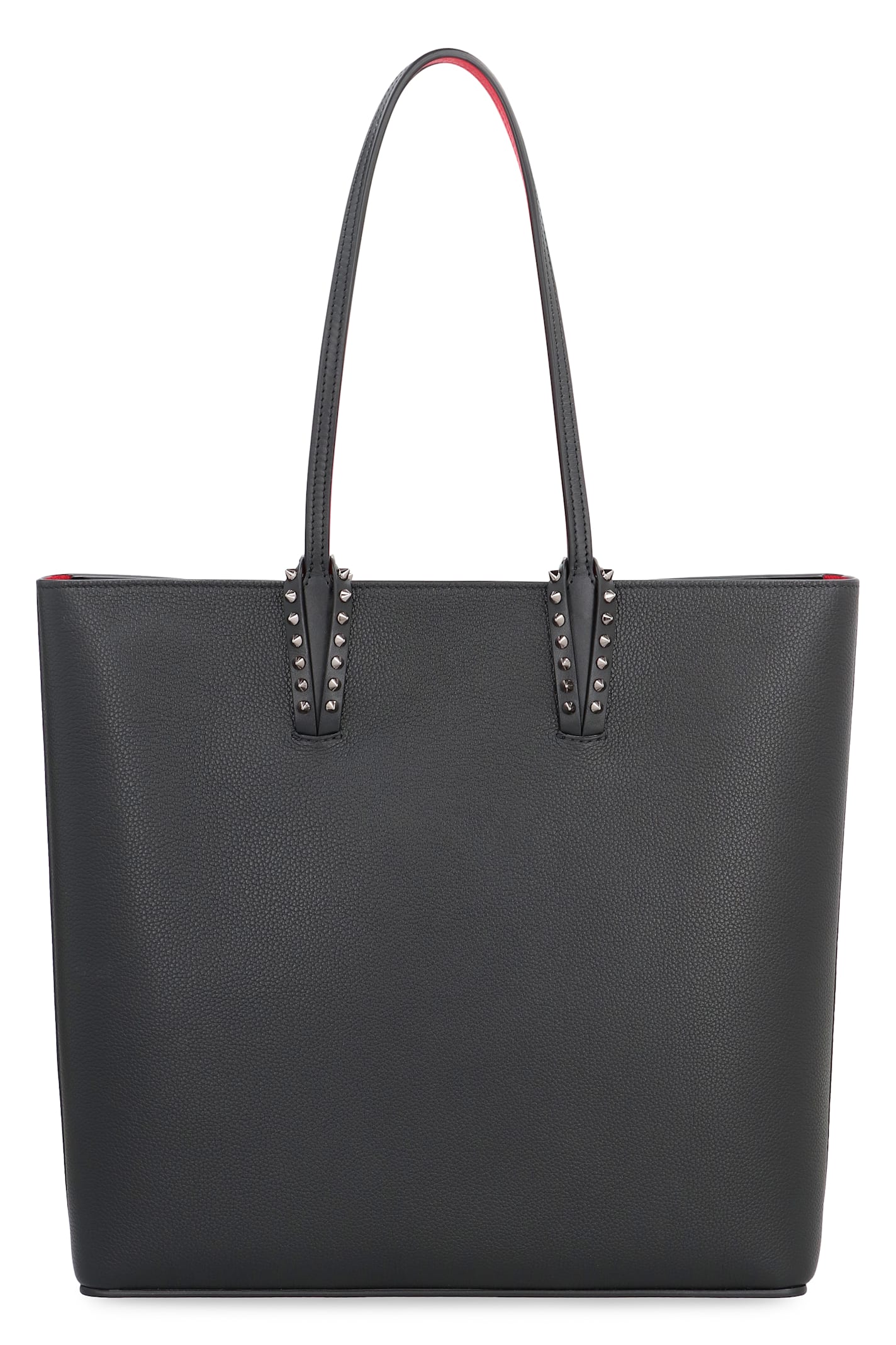 Christian Louboutin Cabata Leather Tote In Black