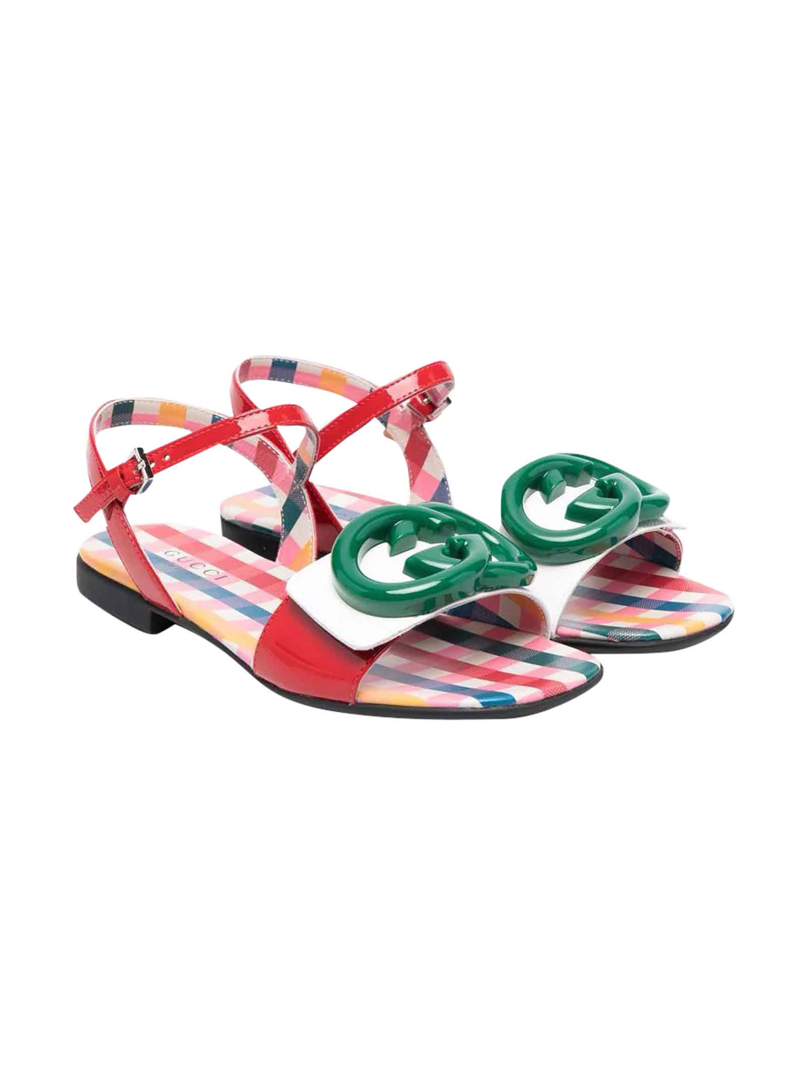 Gucci Multicolor Sandals Girl
