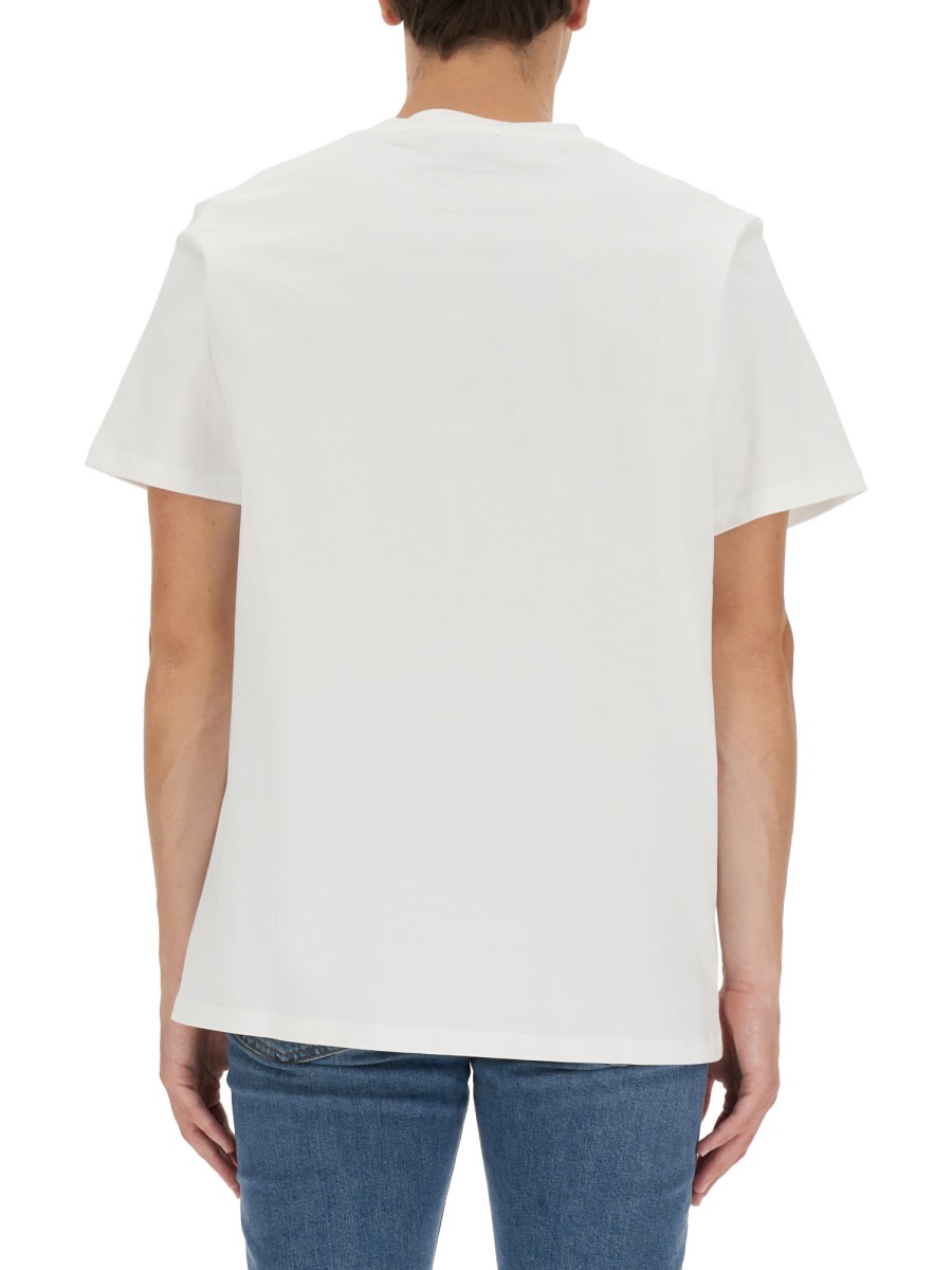 Shop Apc T-shirt Raymond In White