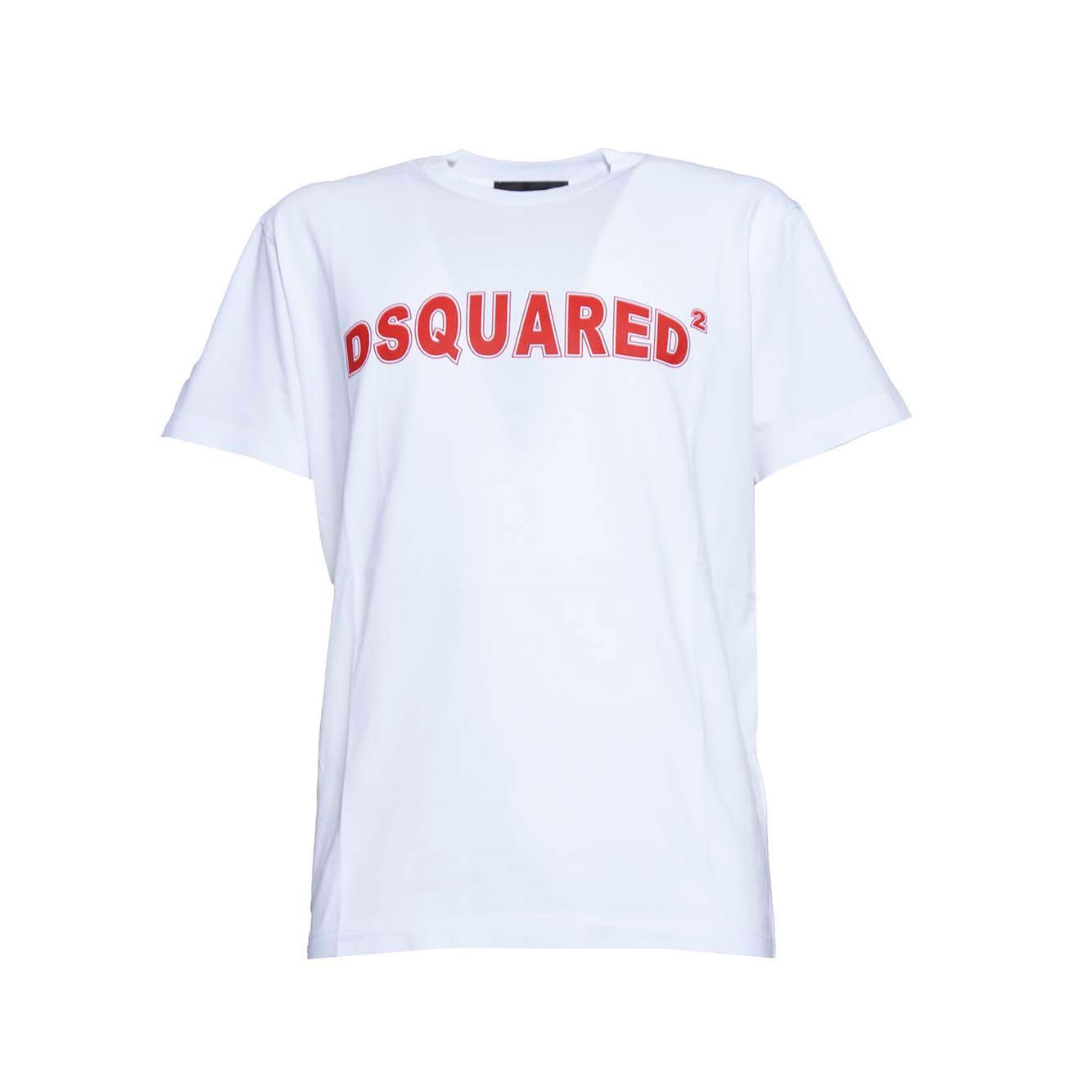 Shop Dsquared2 Cool-fit T-shirt In Bianco