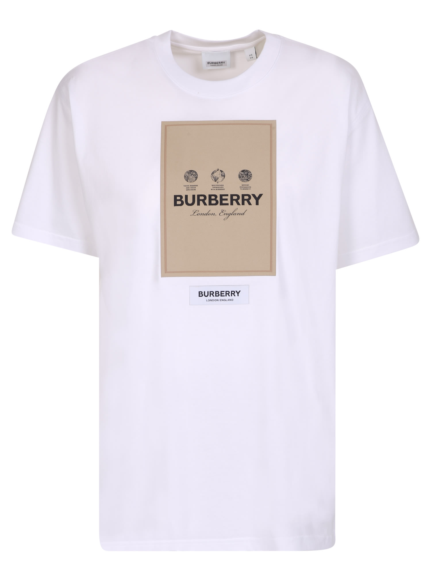 Burberry T-shirt With Logo White