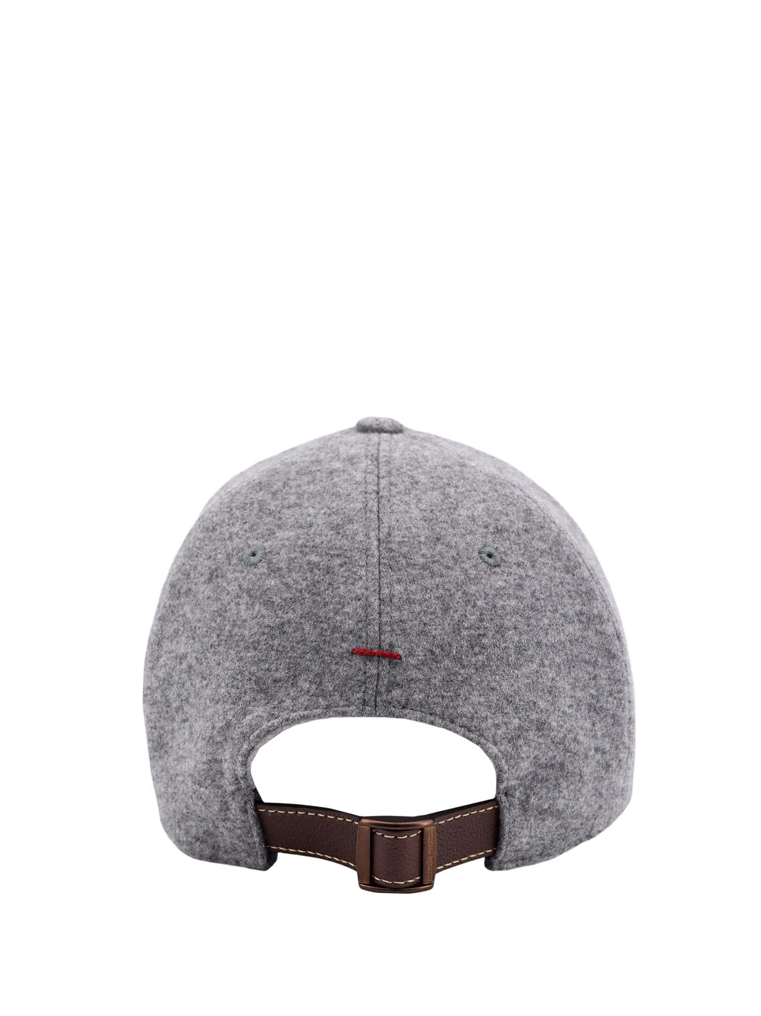 Shop Brunello Cucinelli Hat In Grafite+rosso