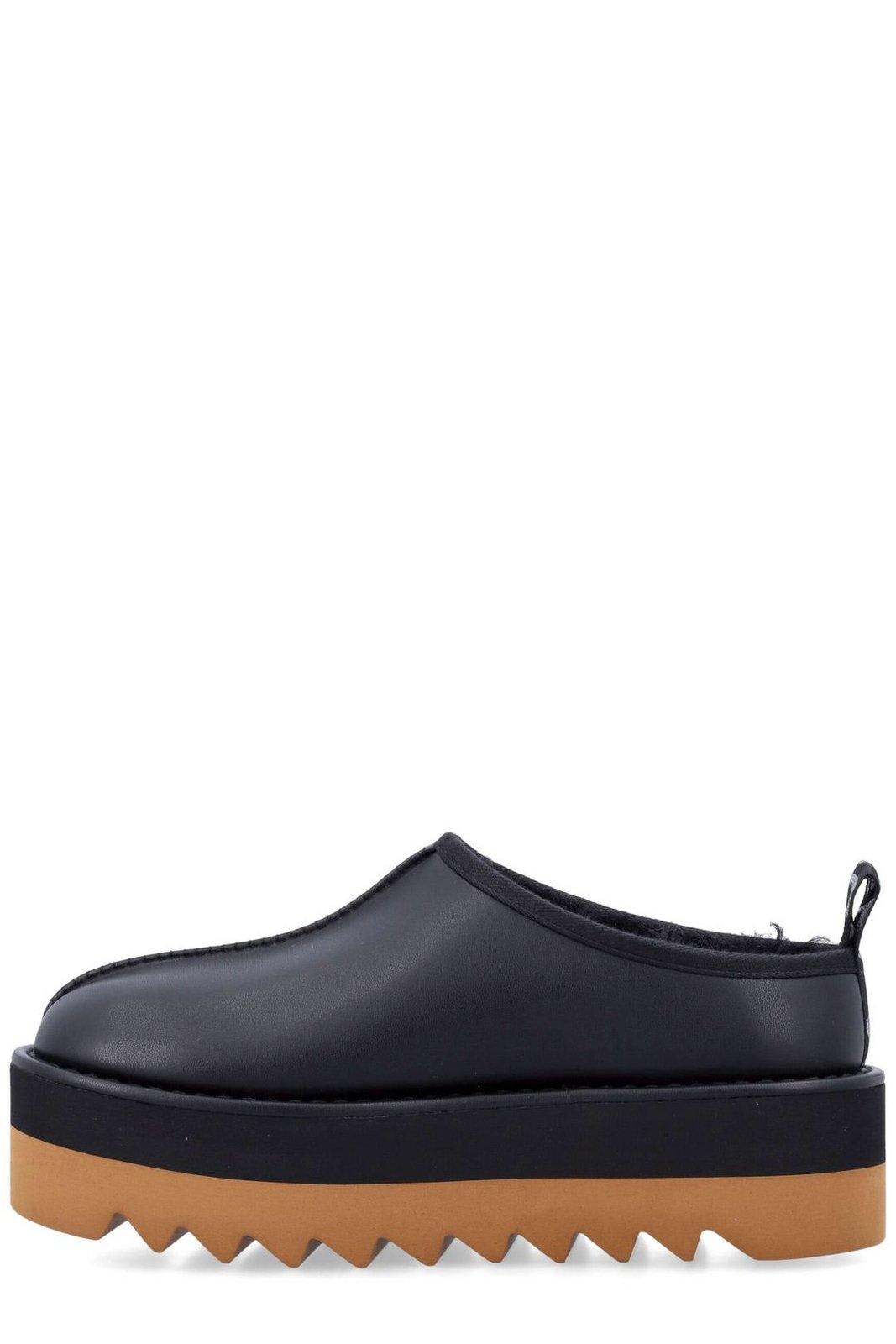 Shop Stella Mccartney Sneak-elyse Platform Shoes In Black