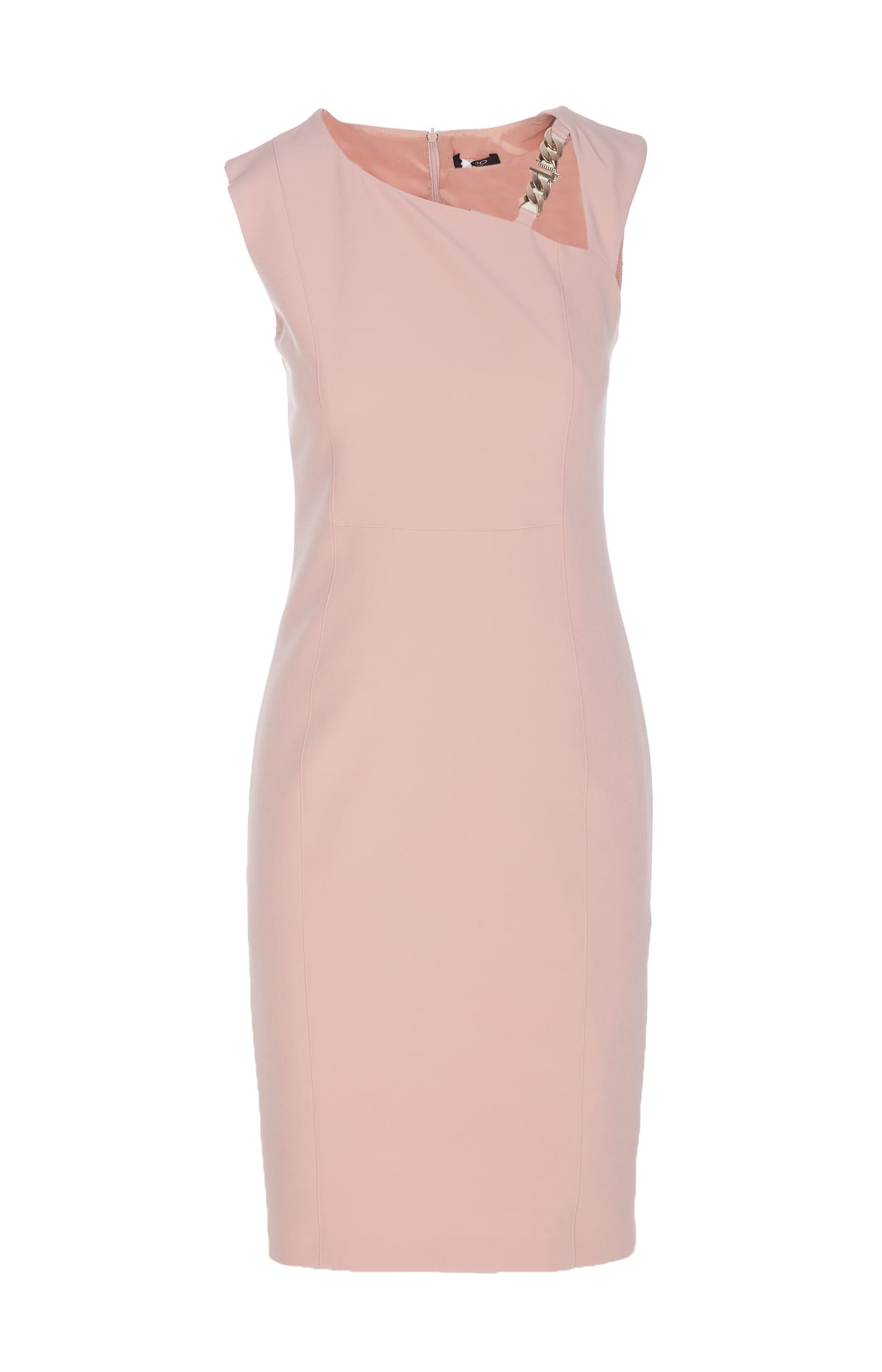 Shop Liu •jo Liu Jo Better Pencil Dress In Pink