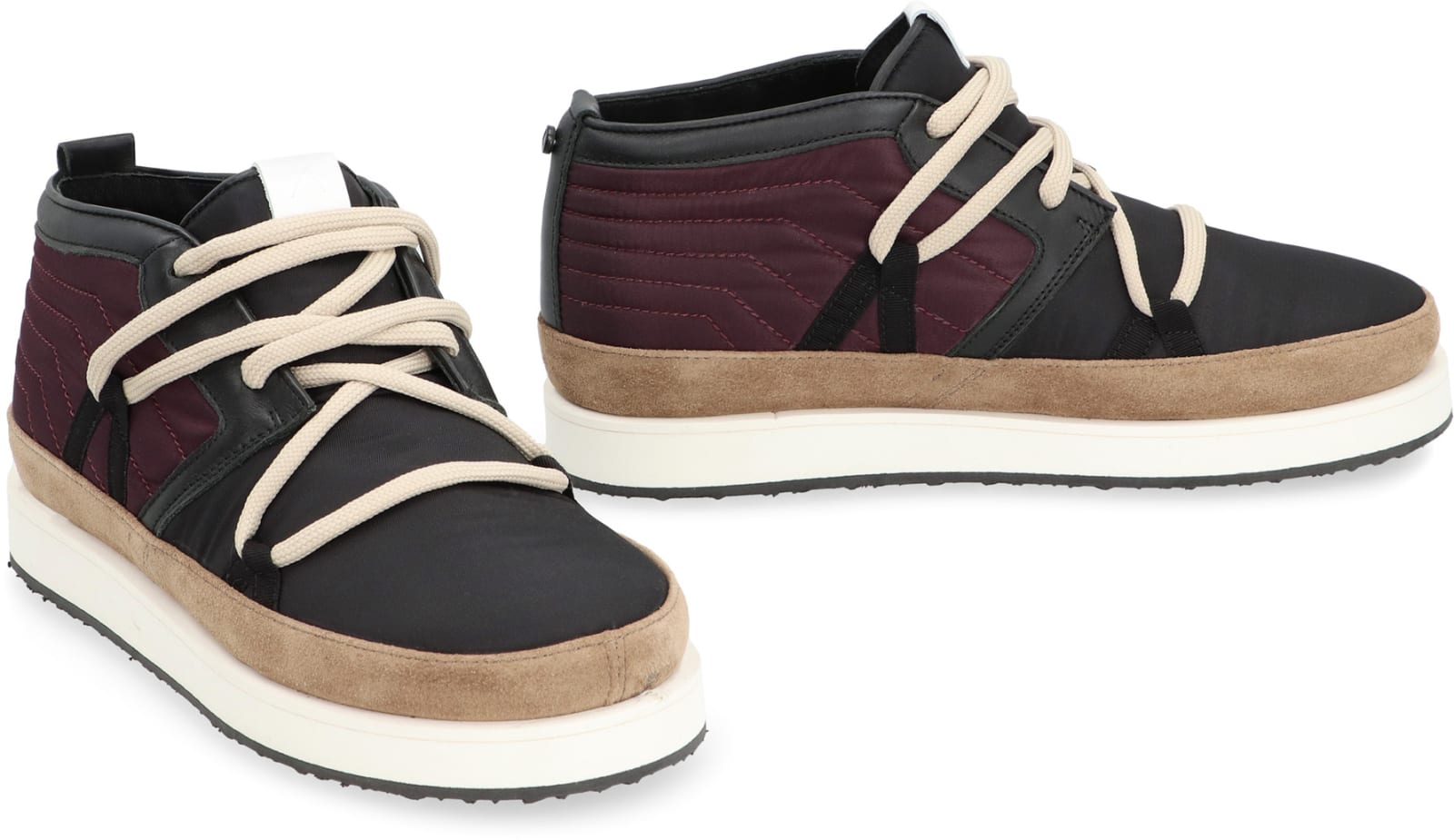 Volta Mid-top Sneakers In Black