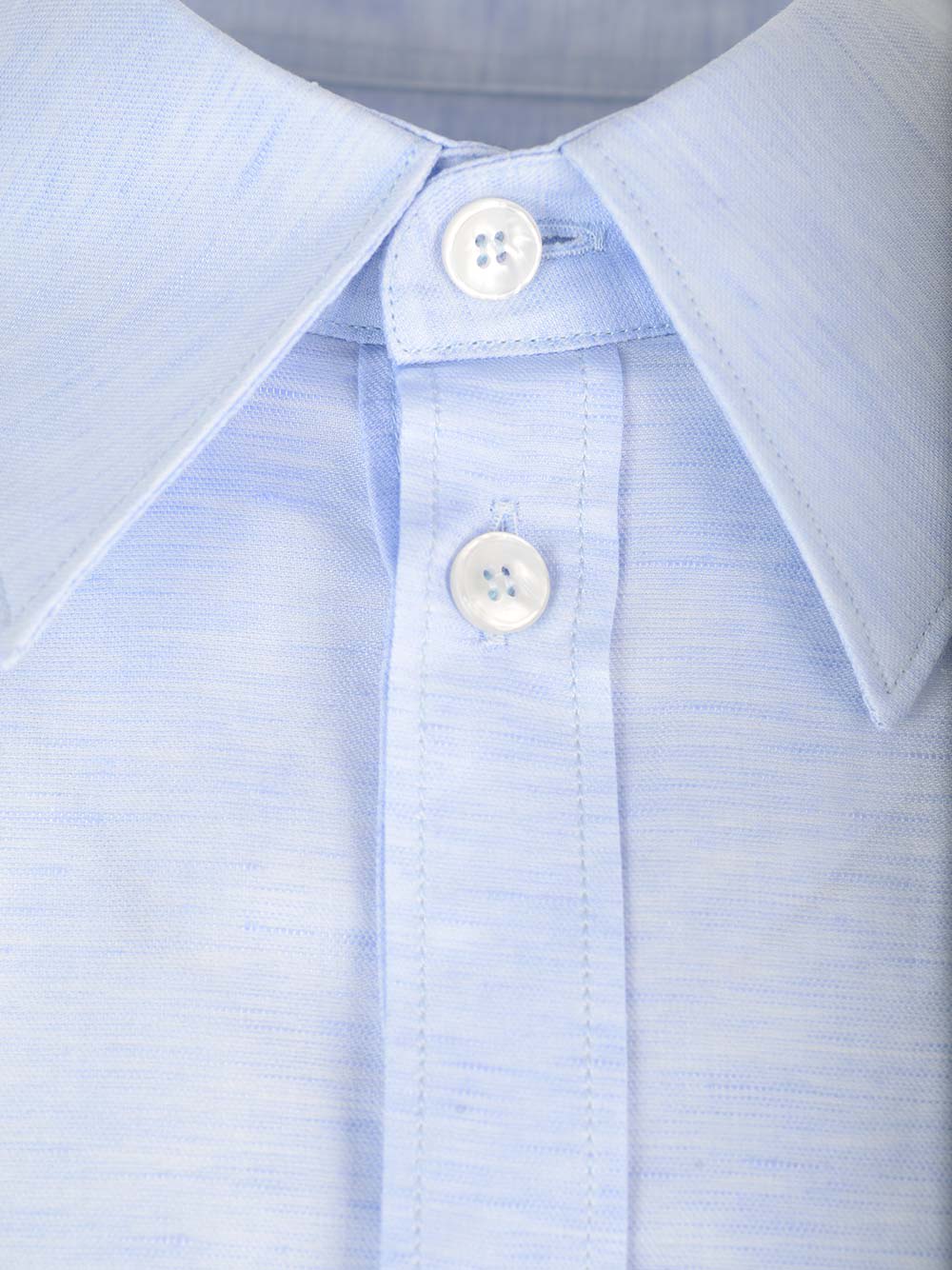 Shop Dolce & Gabbana Linen And Cotton Shirt In Violetto