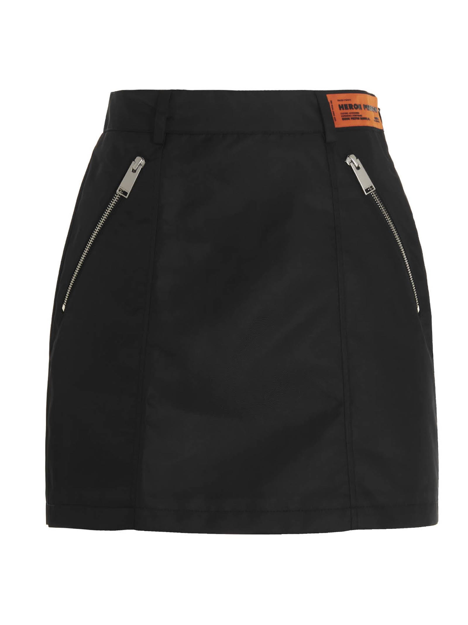 HERON PRESTON Mini Satin Skirt