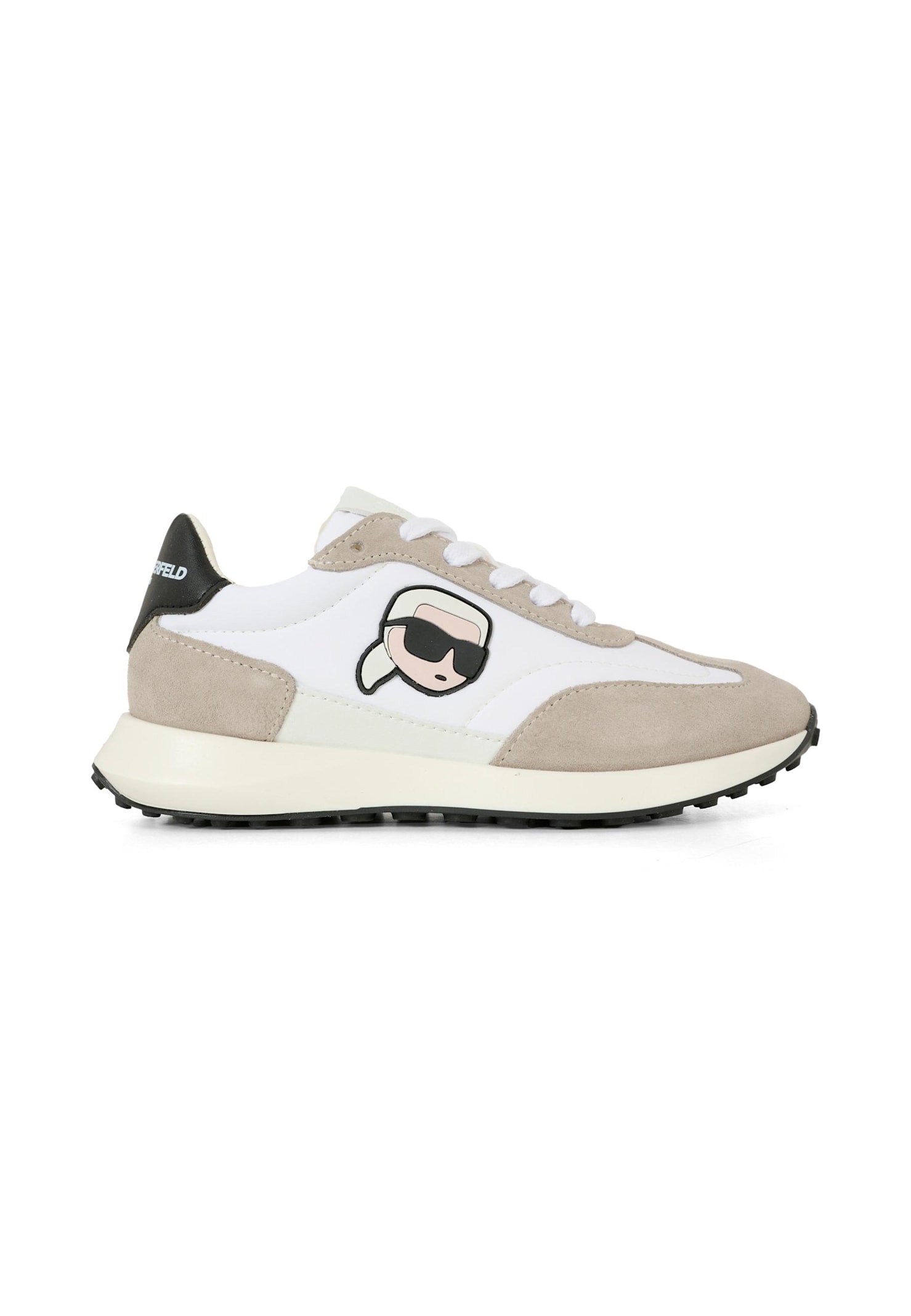 Karl Lagerfeld White Trainers For Boy With  And Logo In White