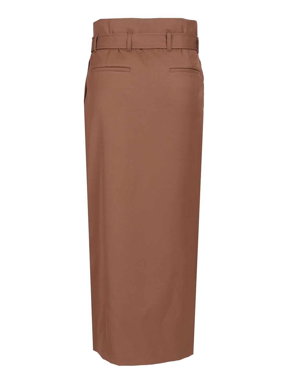 Shop Dries Van Noten Long Skirt In Brown