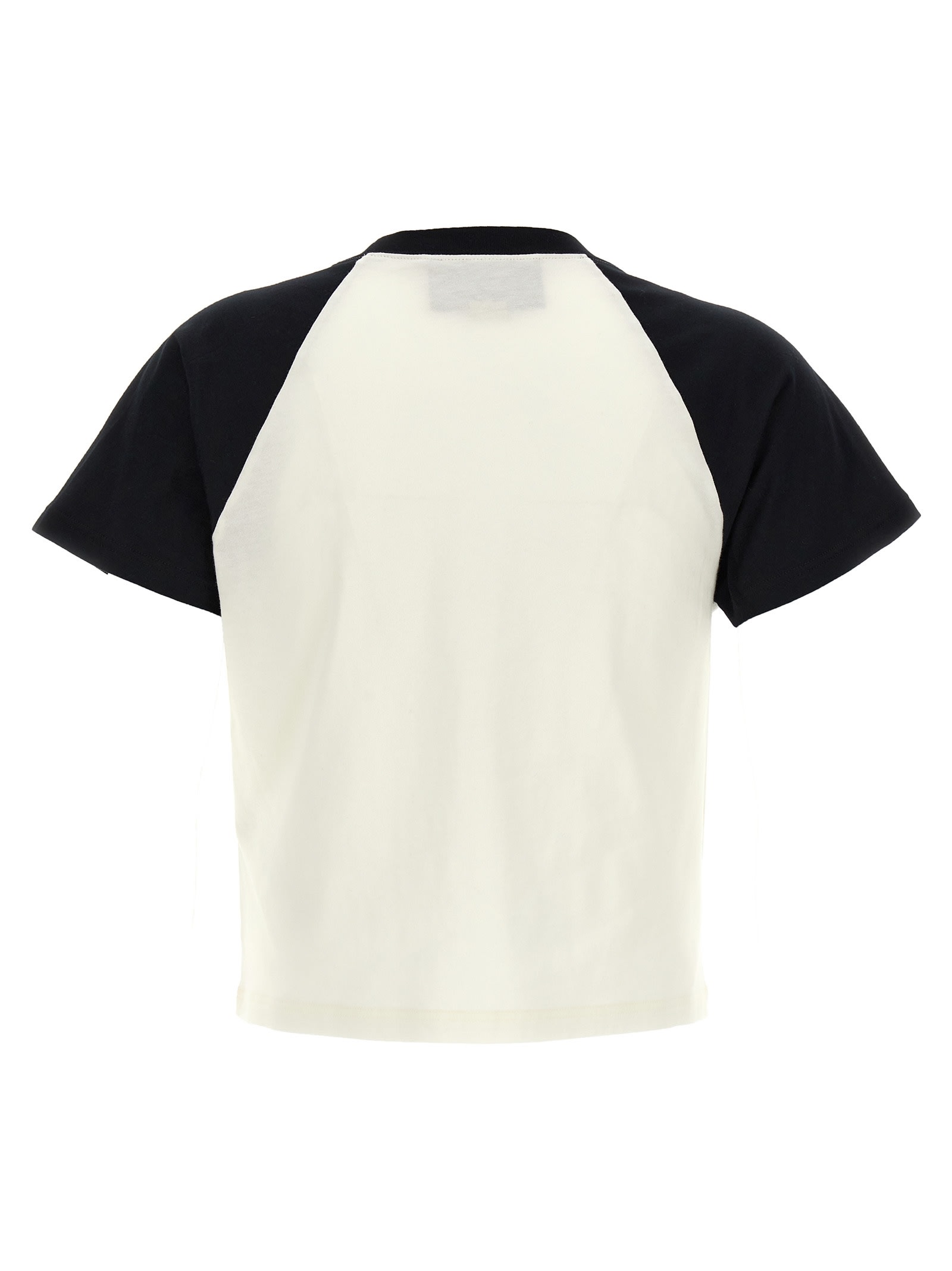 Shop Gucci Logo T-shirt In White/black