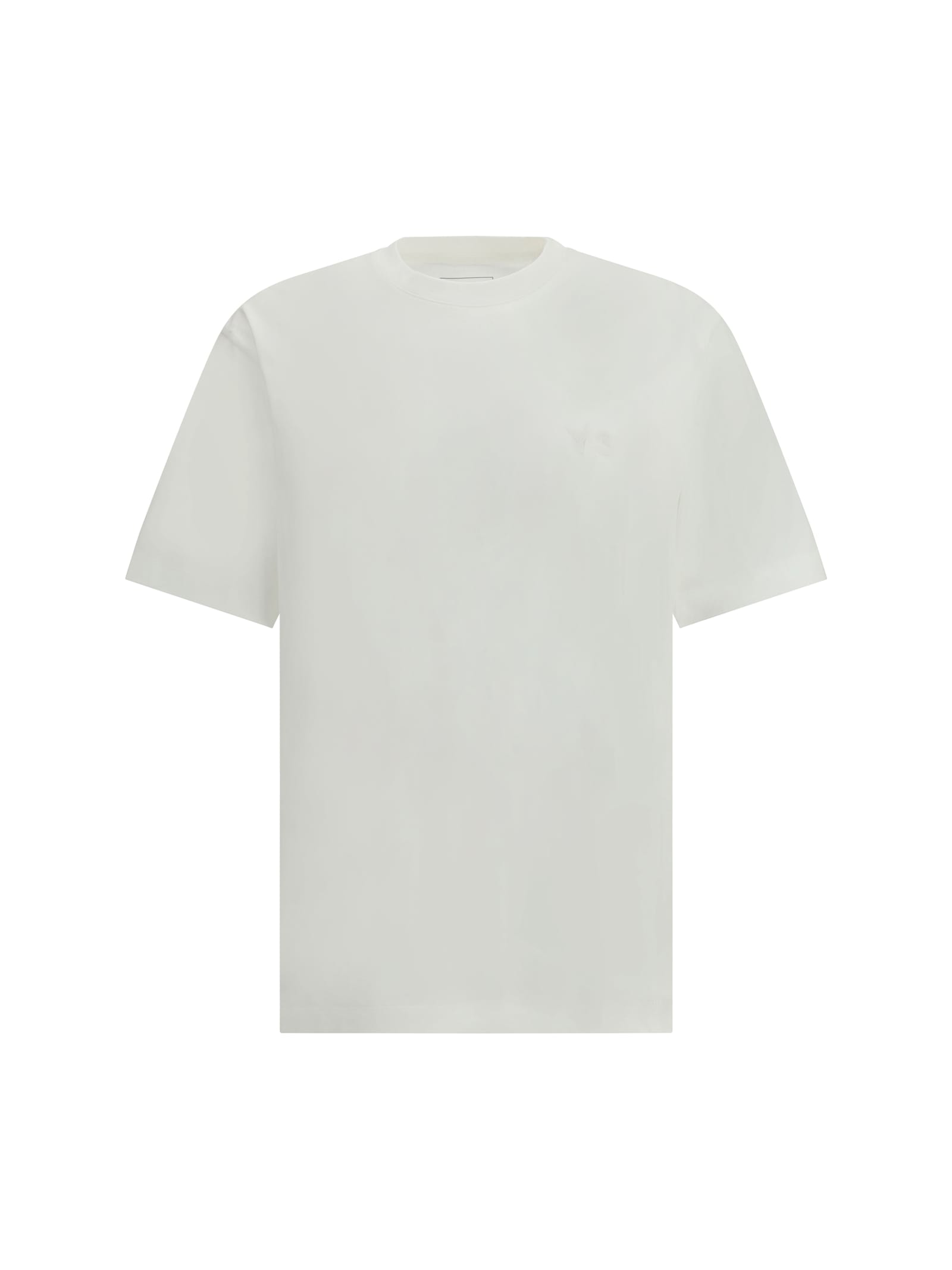 Y-3 Slim Short Sleeve T-shirt In White