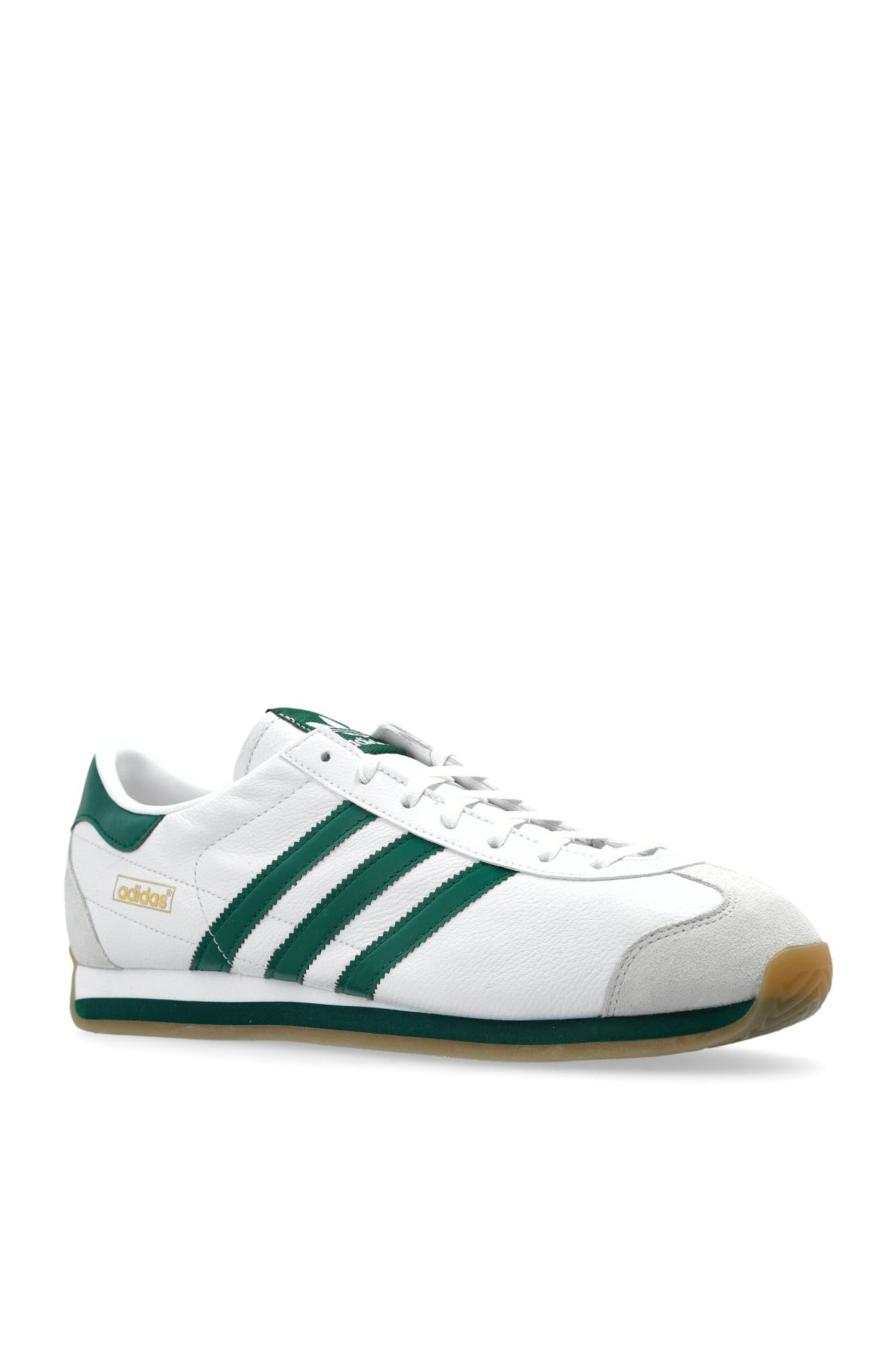 Adidas Originals Japan Country Sneakers Low-top Rubber Stripes In Ftwwht/cgreen/crywht