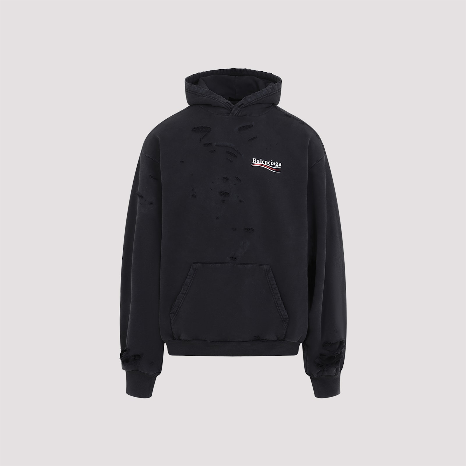 Destroyed Layered Hoodie