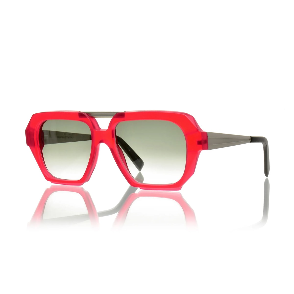 Shop Kirk &amp; Kirk Ryan/s C3/s Crimson/rosso Satinato Glasses