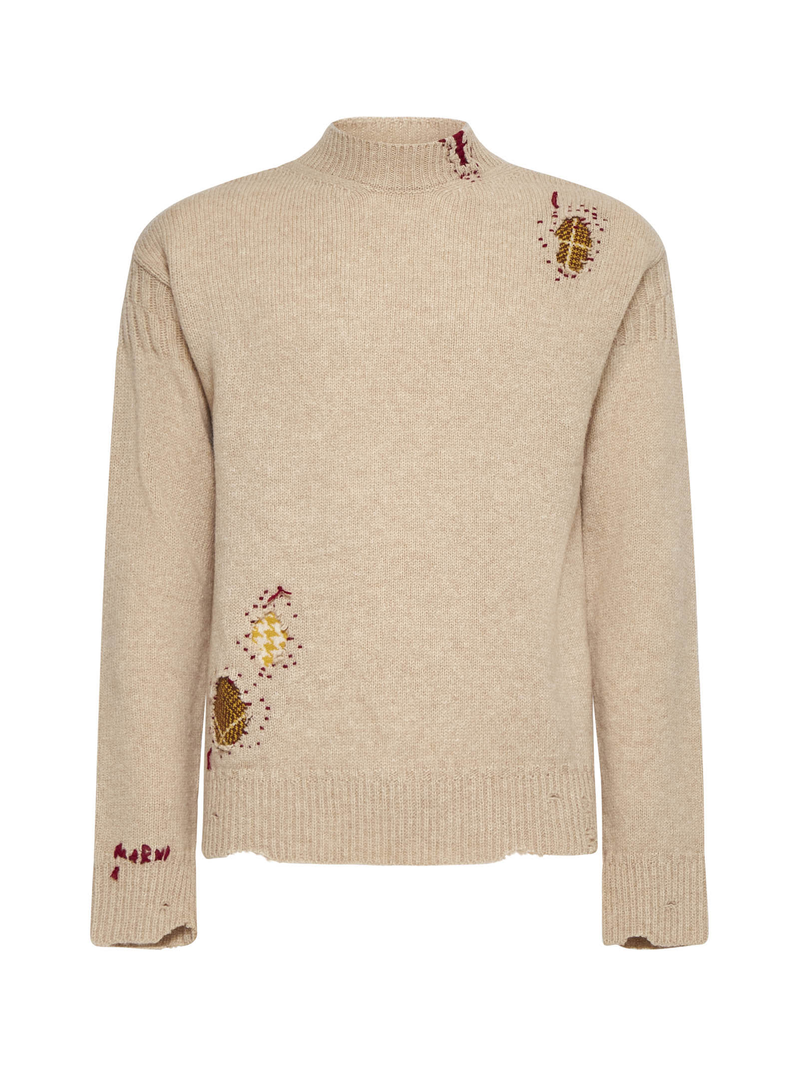 Shop Marni Sweater In Moccasin