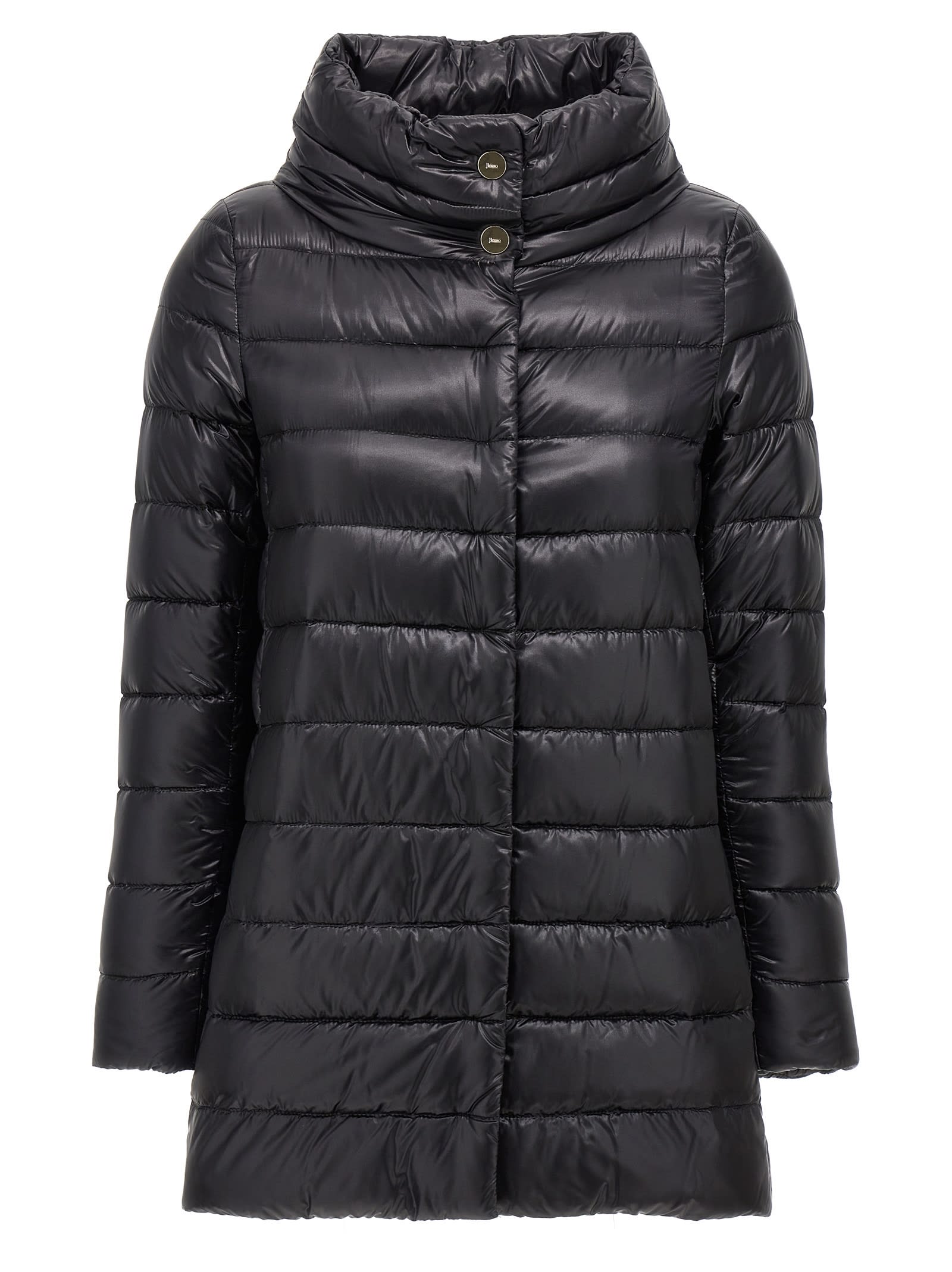 Herno Amelia Down Jacket In Black