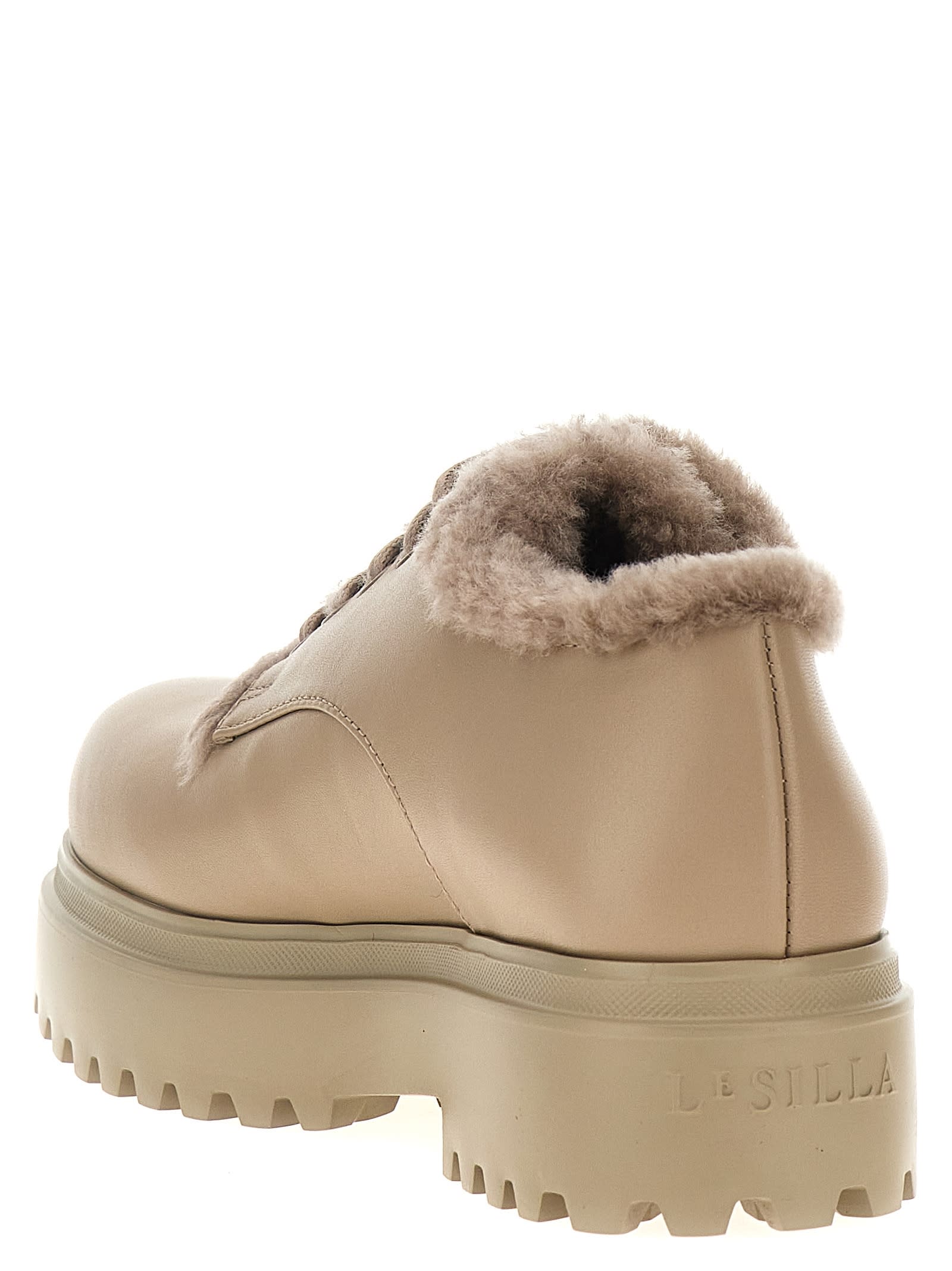 Shop Le Silla Ranger Ankle Boots In Beige