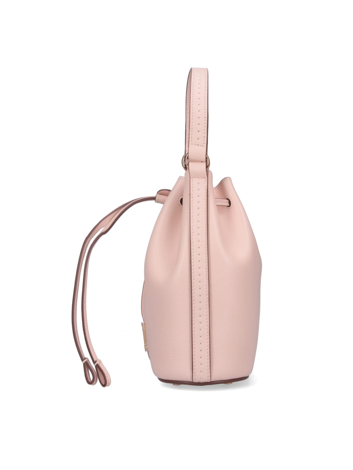 Shop Tod's Micro Bag T Timeless In Pink