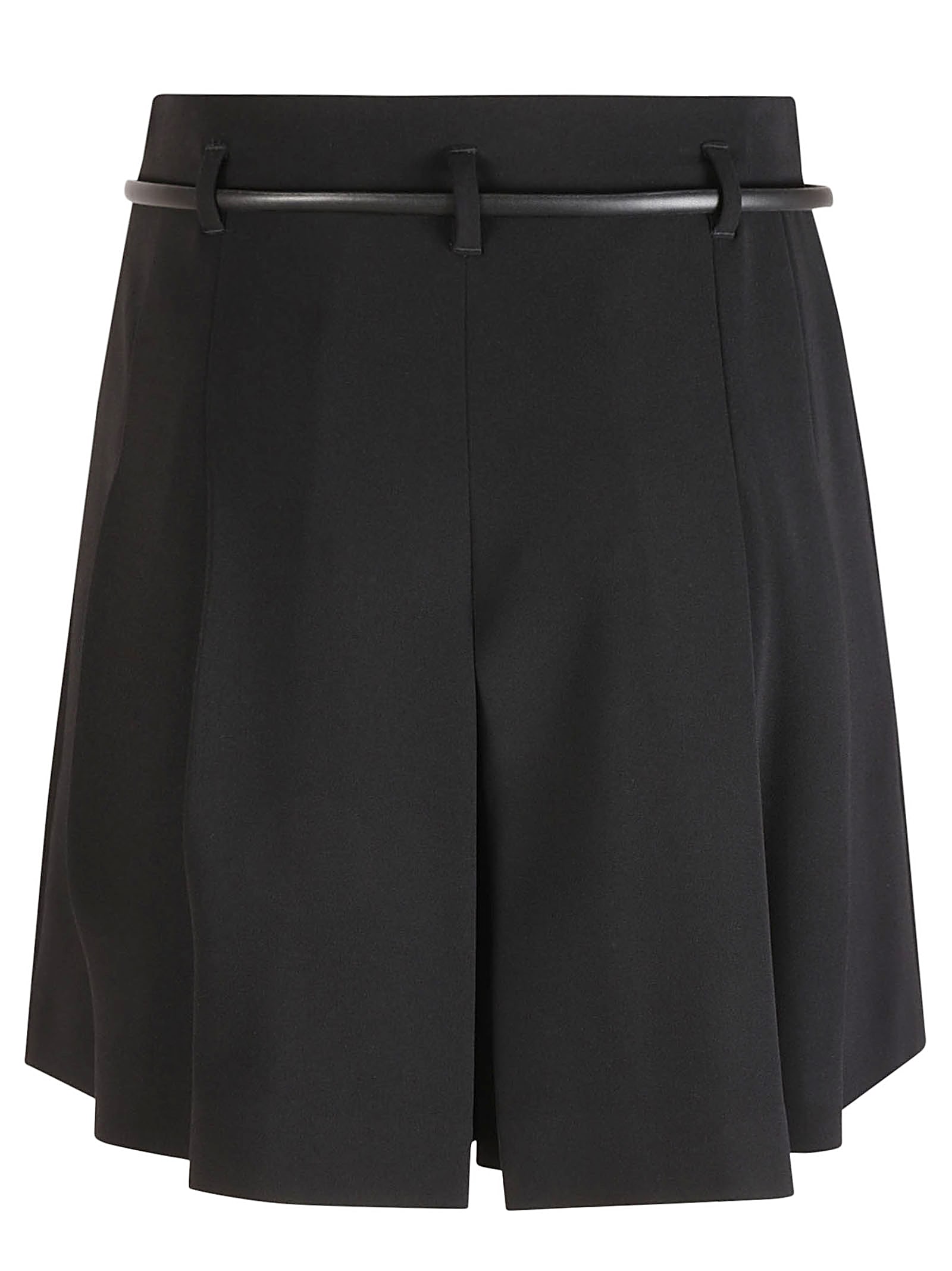 Shop Max Mara Abilita Shorts In Black