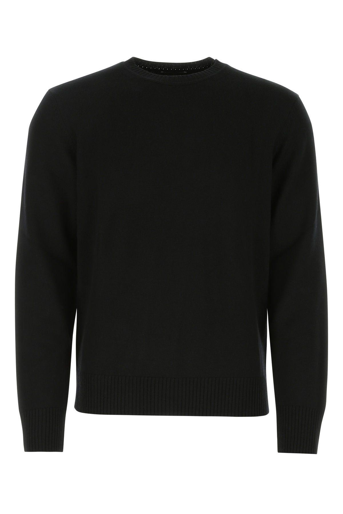 Black Wool Sweater