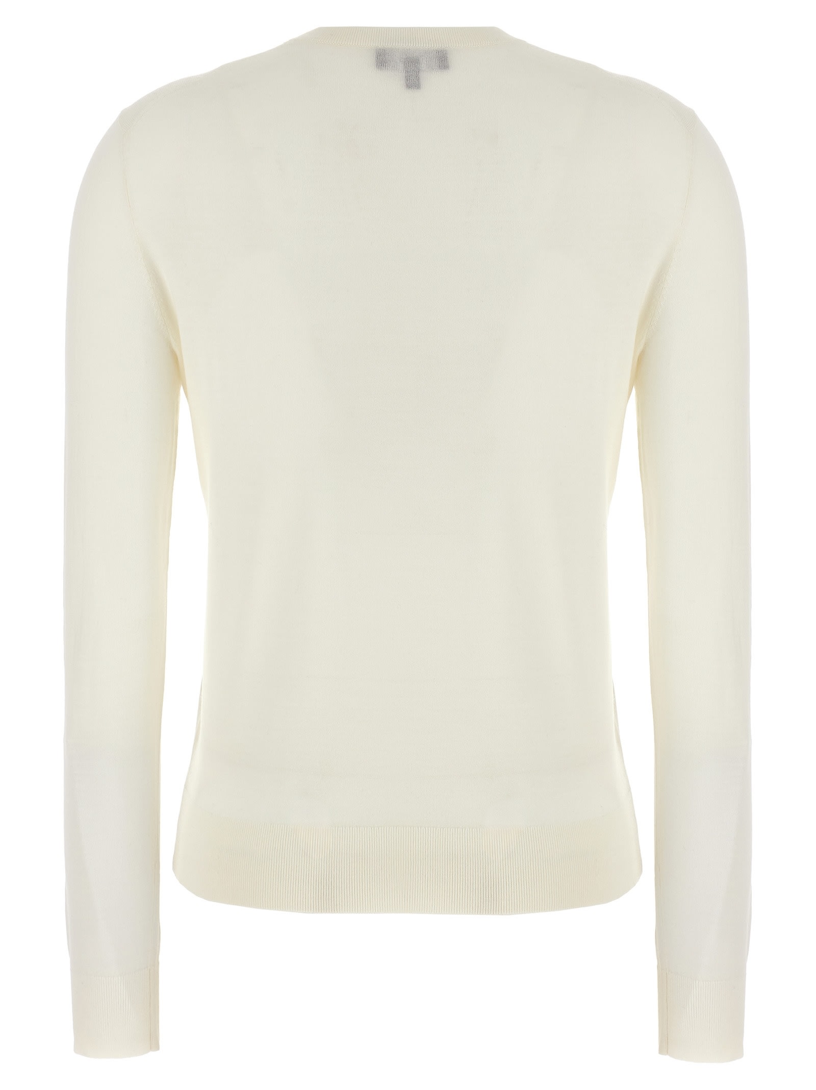 Shop Theory Wool Sweater In White