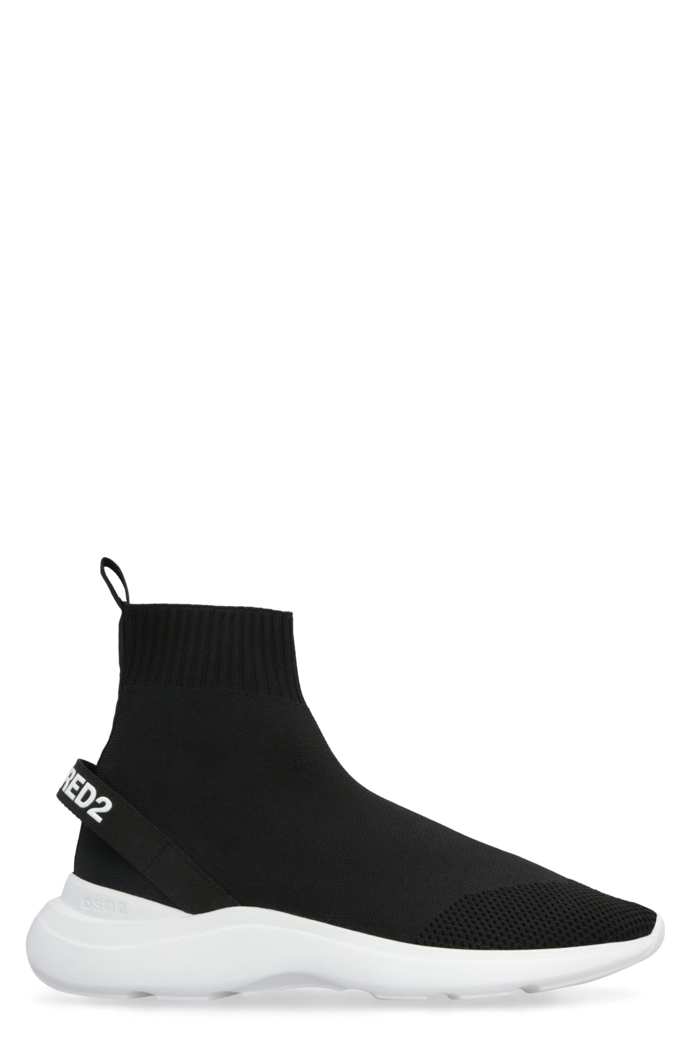 DSQUARED2 FLY KNITTED SOCK-SNEAKERS