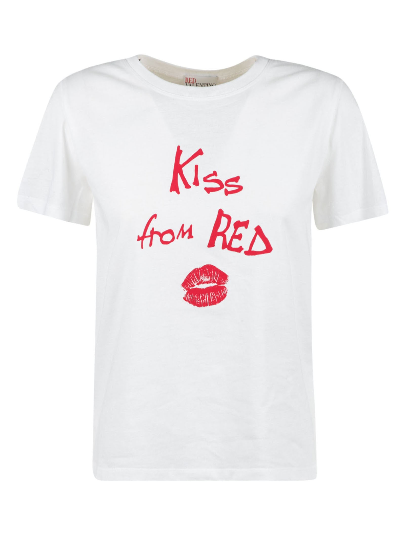 RED Valentino Kiss From Red T-shirt