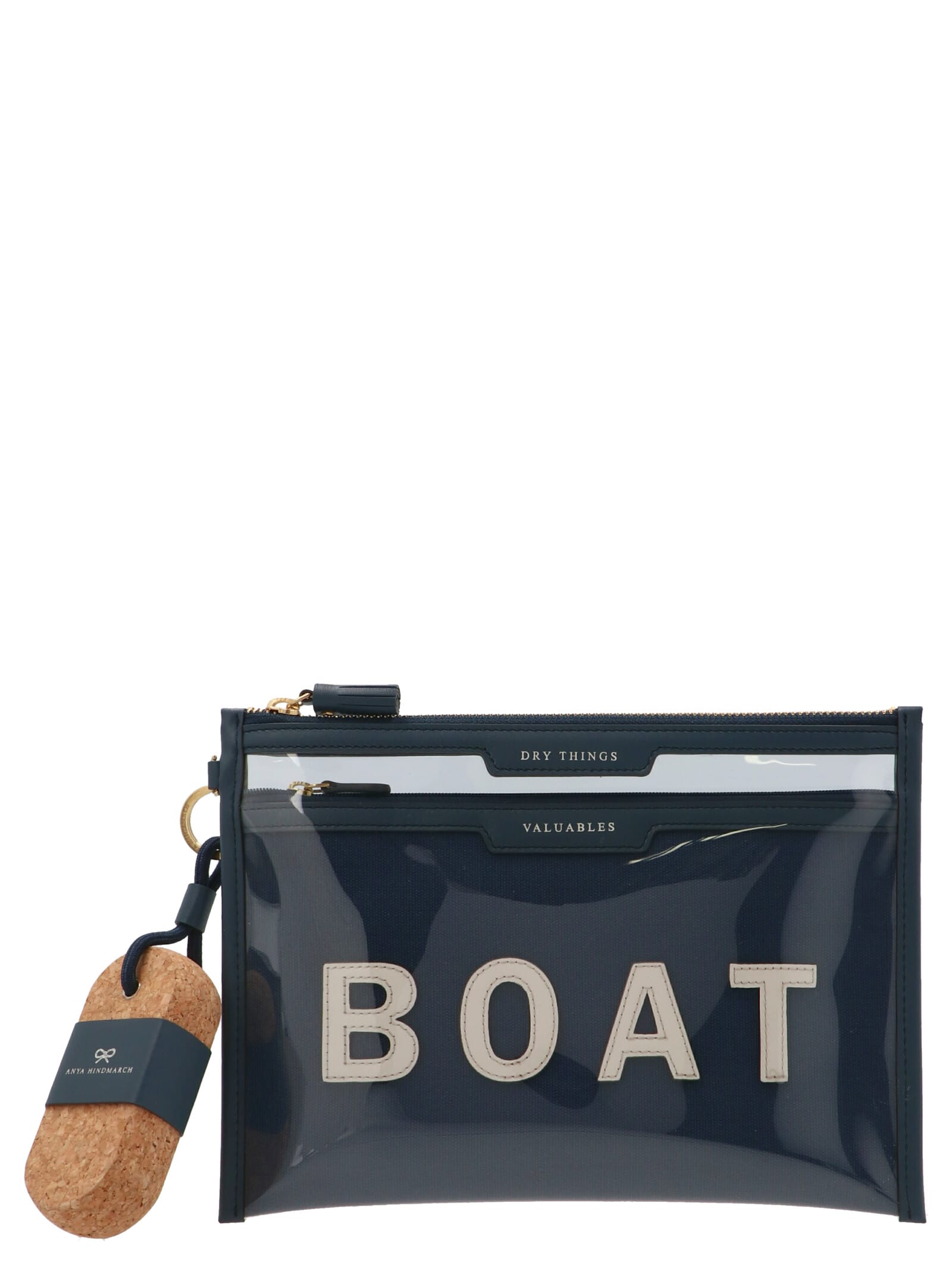 Anya Hindmarch dry Things Boat Clutch Bag