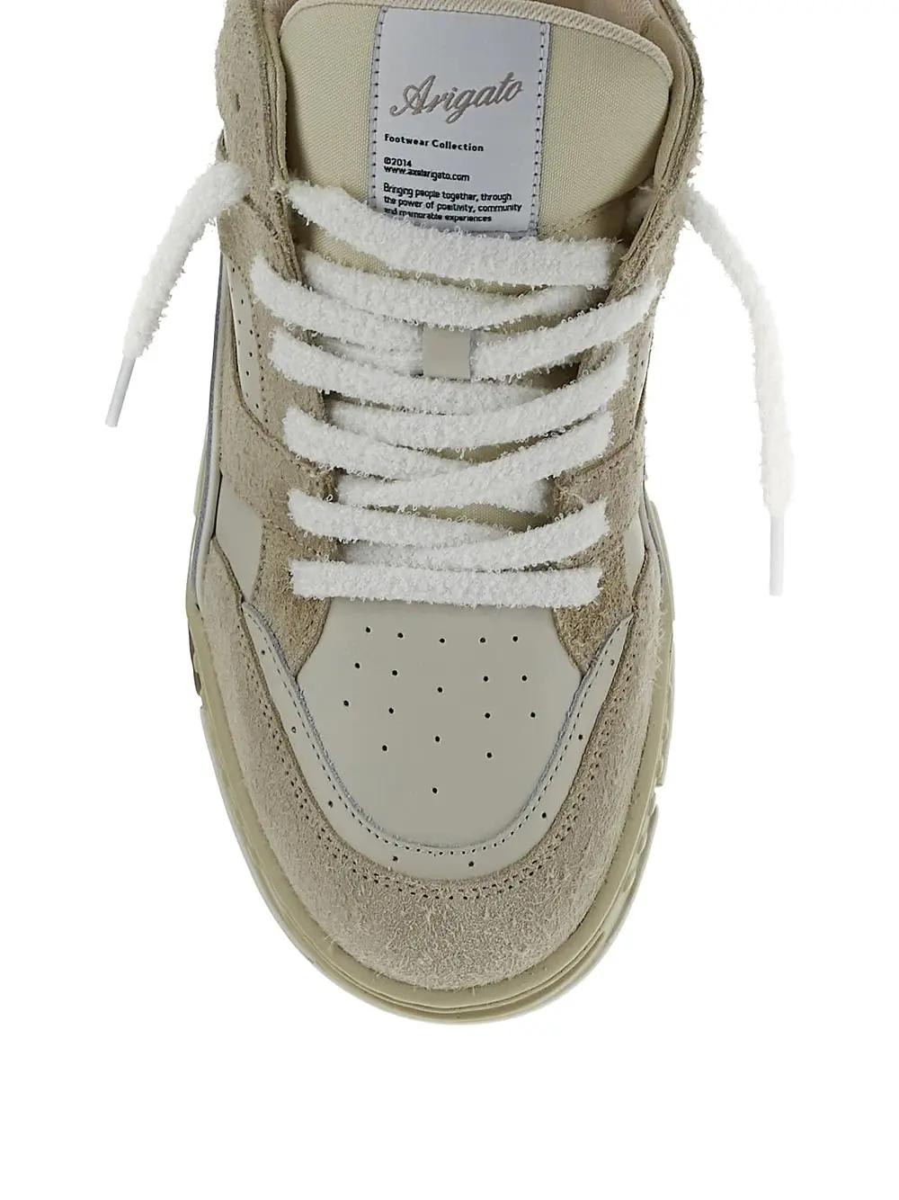 Axel Arigato Area Lo Fluffy Sneaker In White