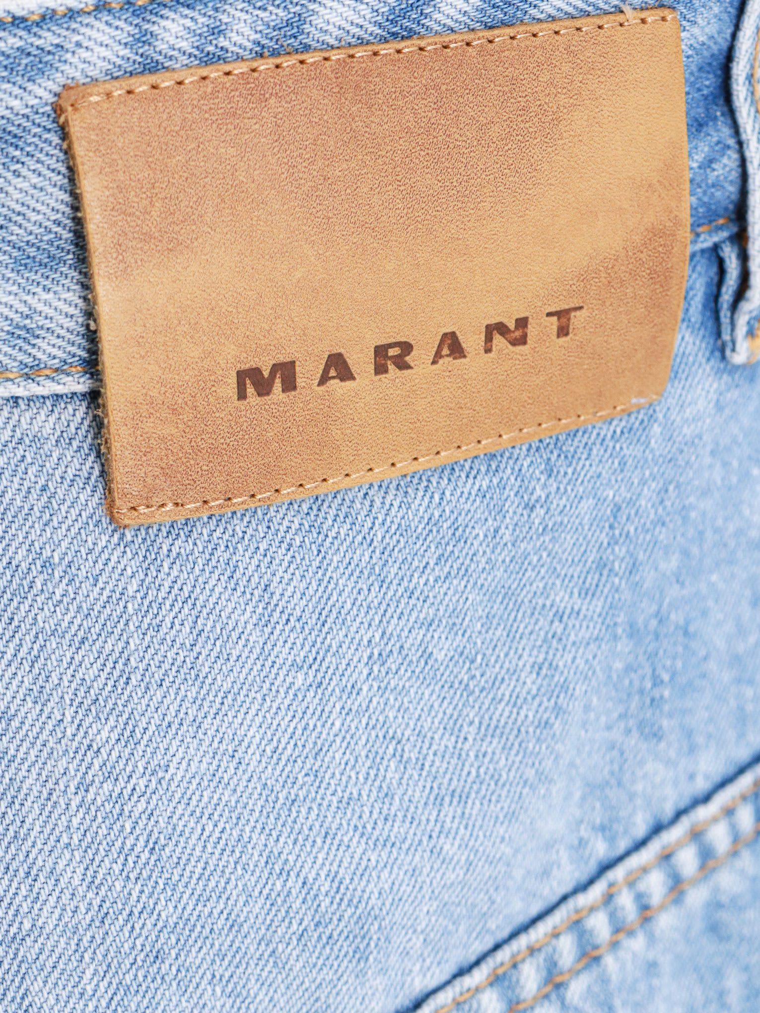 Shop Isabel Marant Janael Jeans In Blue