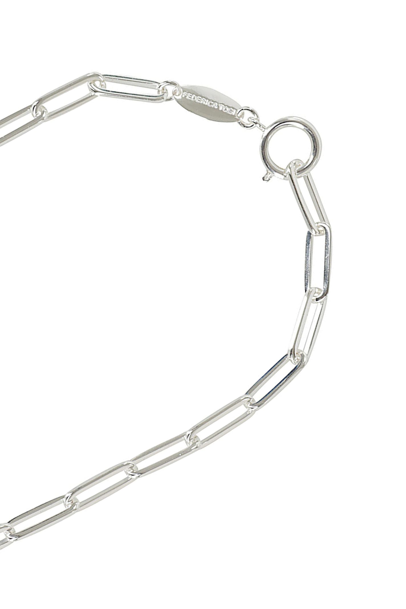 Federica Tosi Lace Square In Metallic