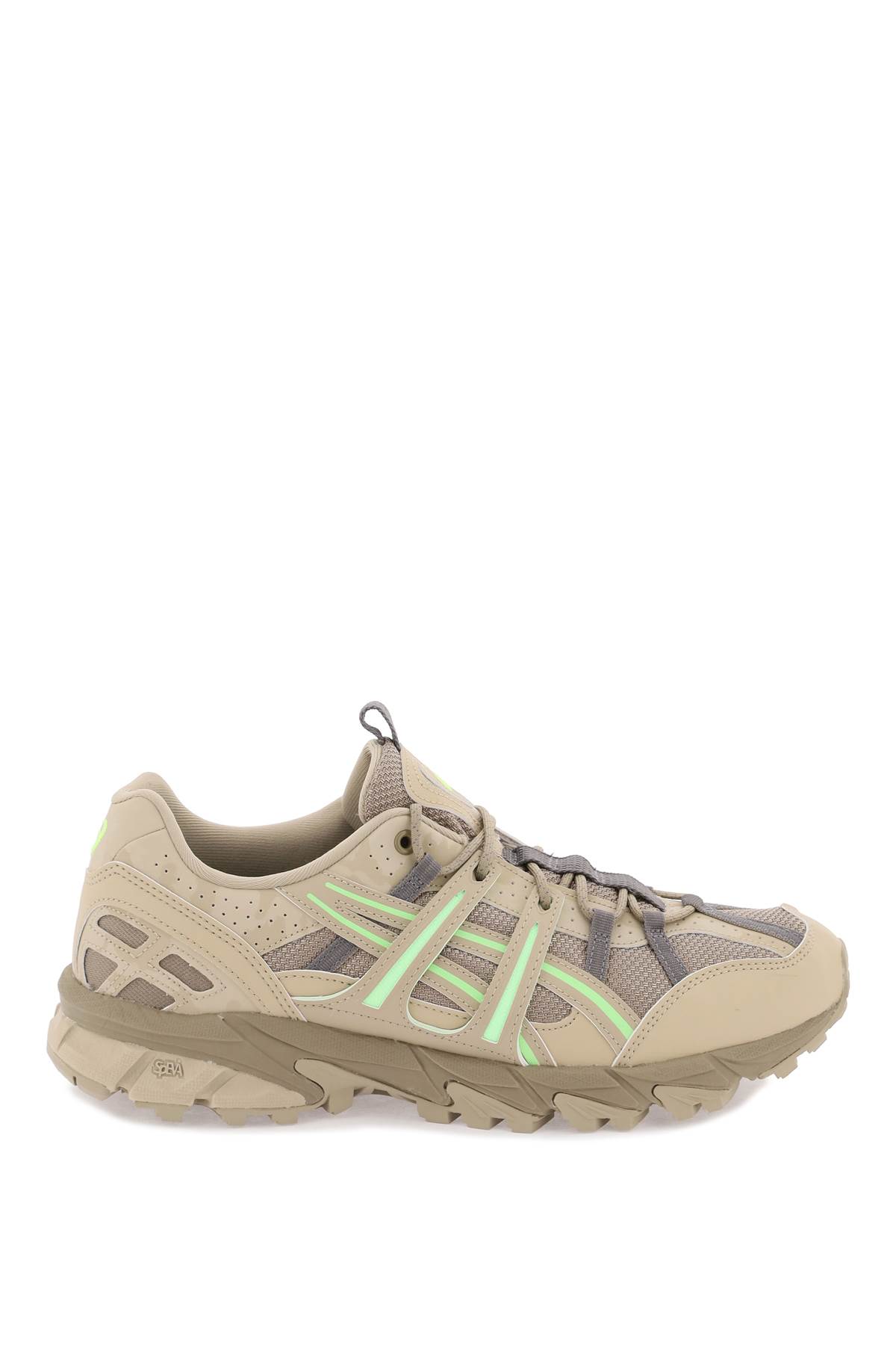 Shop Asics Gel-sonom In Pepper Illuminate Green (beige)