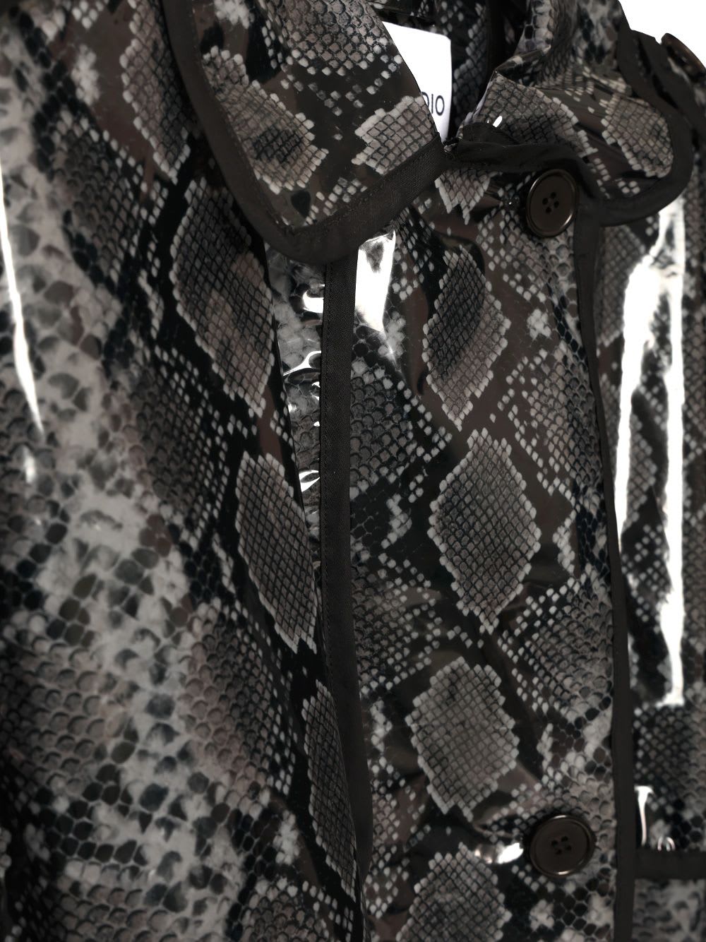 Shop Stand Studio Promise Raincoat In Black