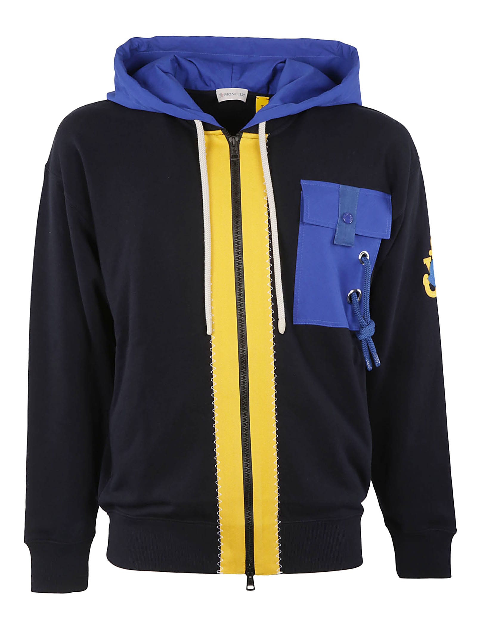 Moncler Genius Colour Block Hooded Sweatshirt