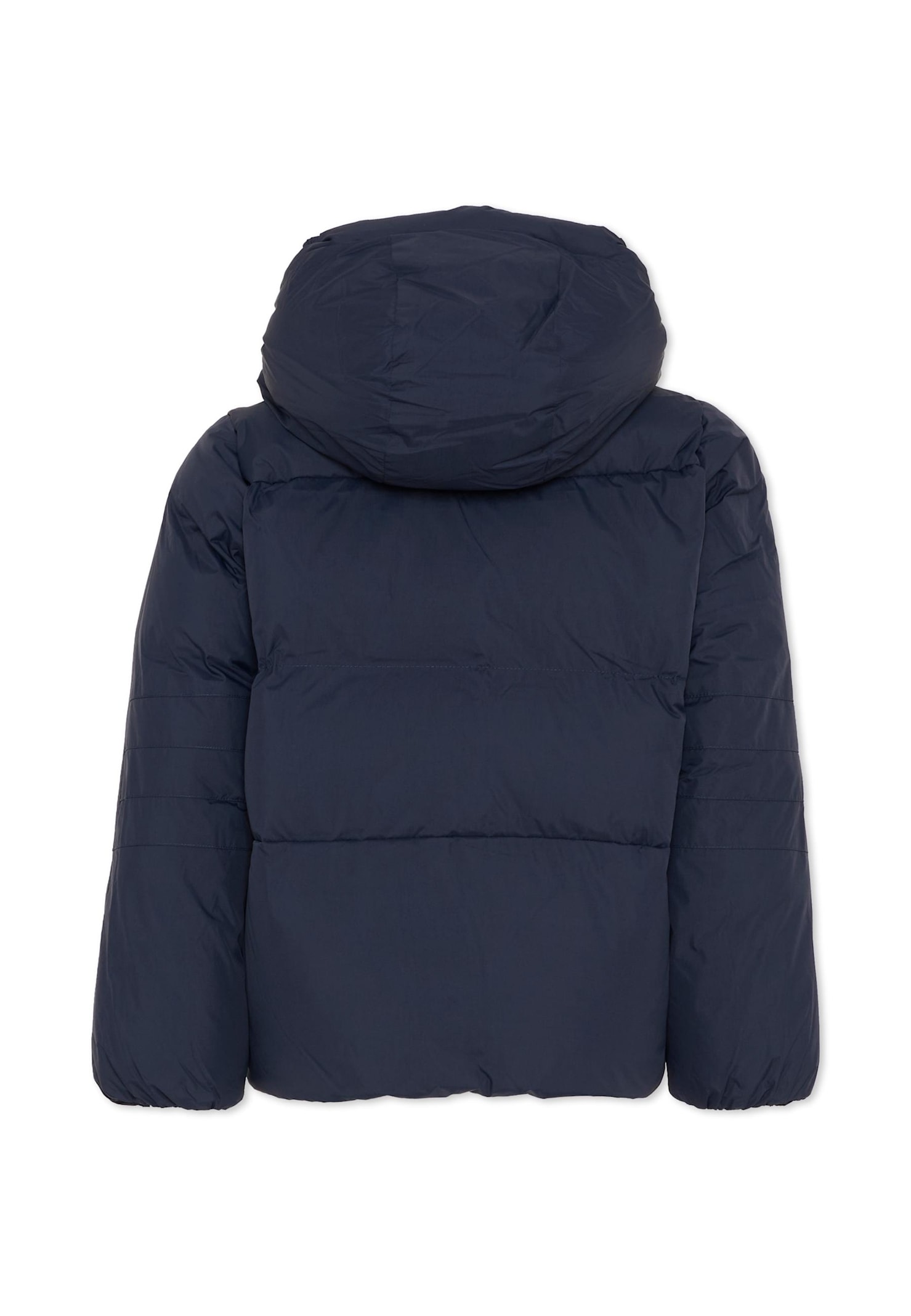 K-way Blue Down Jacket For Kids In Blue