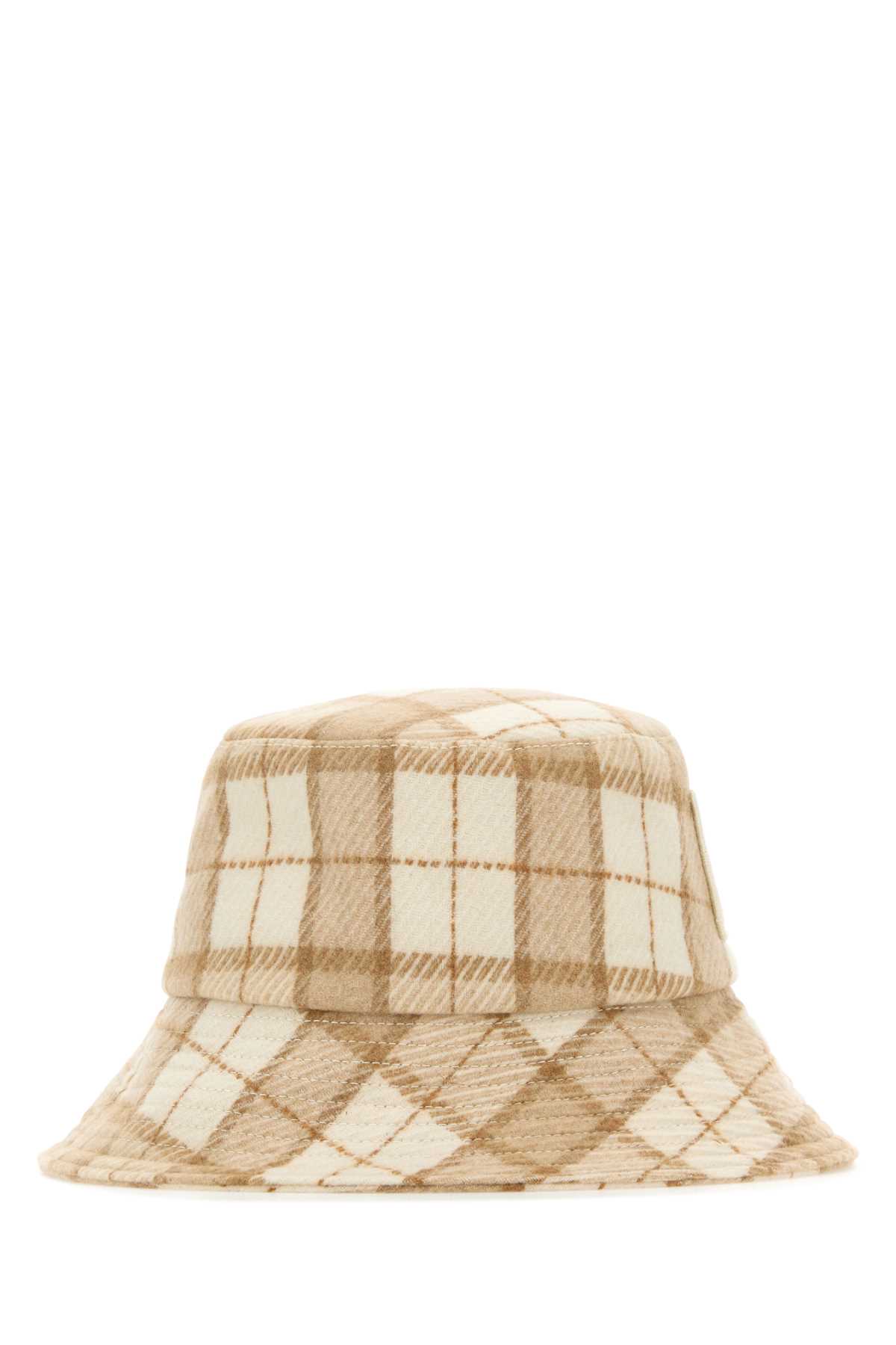 Embroidered Wool Blend Clarion Bucket Hat